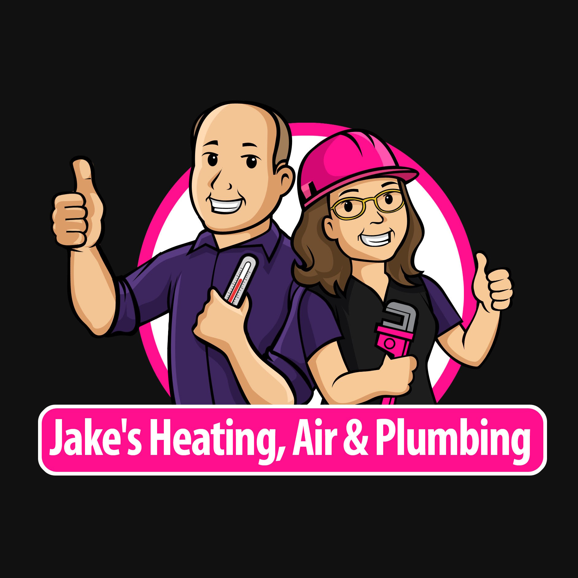 Jakes Heating & Air Conditioning Logo