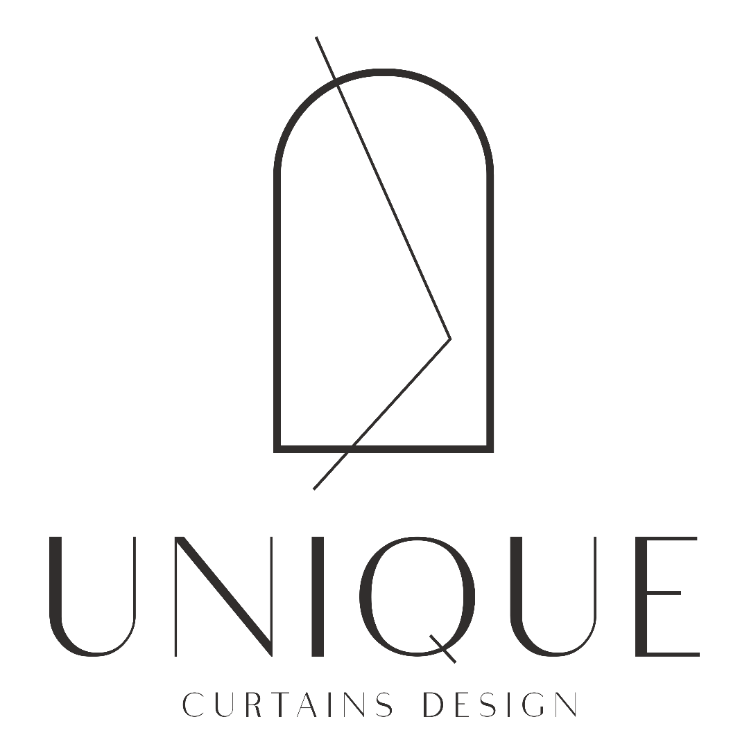 Unique Curtains Design Logo