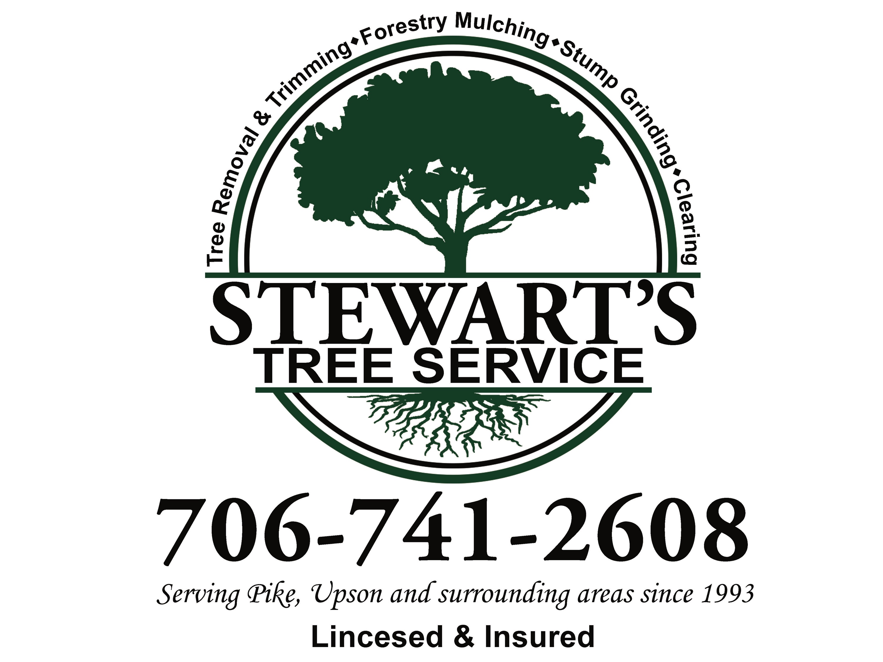 Stewart's Tree Service Logo
