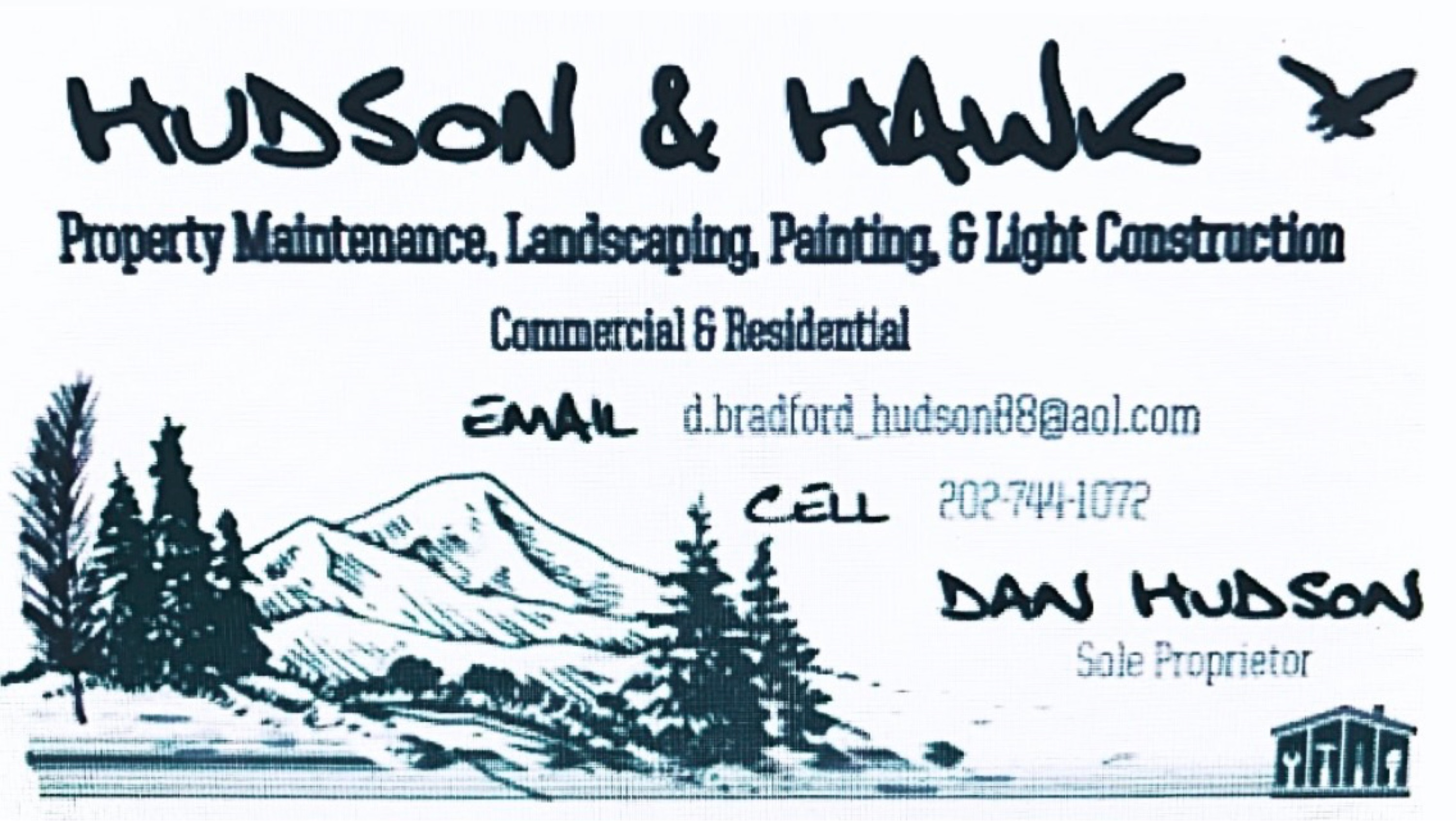 Hudson & Hawk Construction Logo