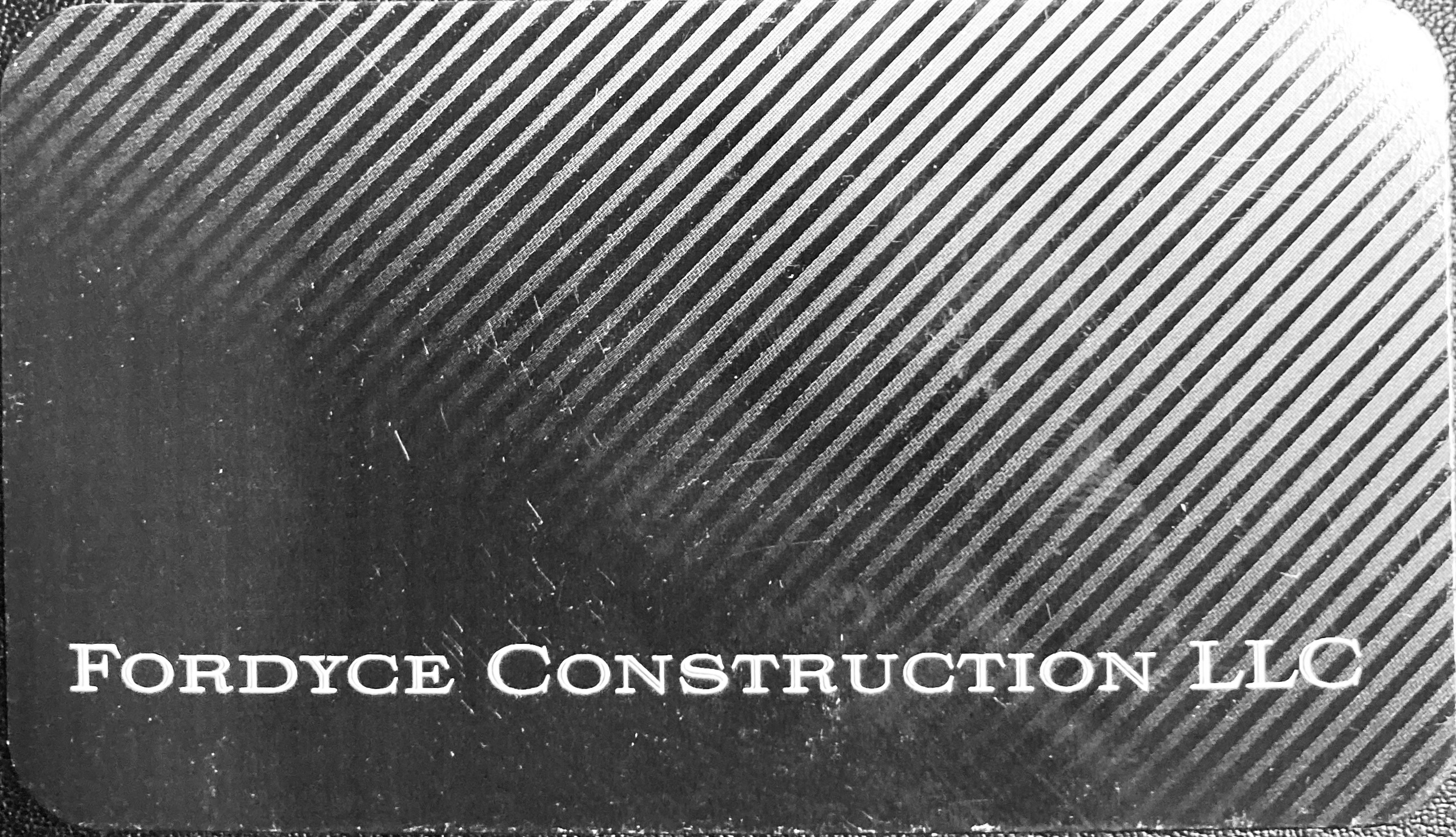 Fordyce Construction, LLC Logo