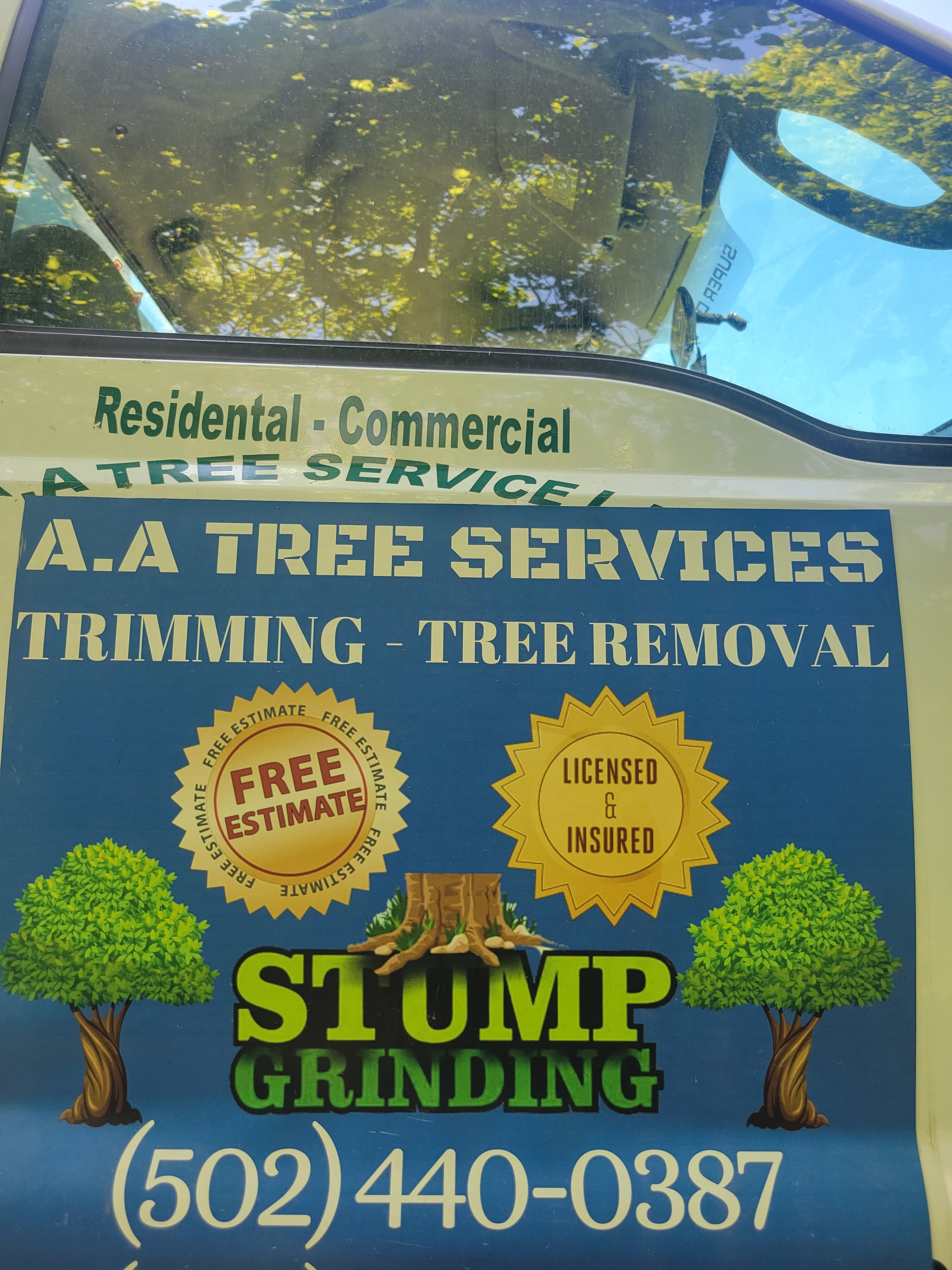 A.A Tree Services Logo