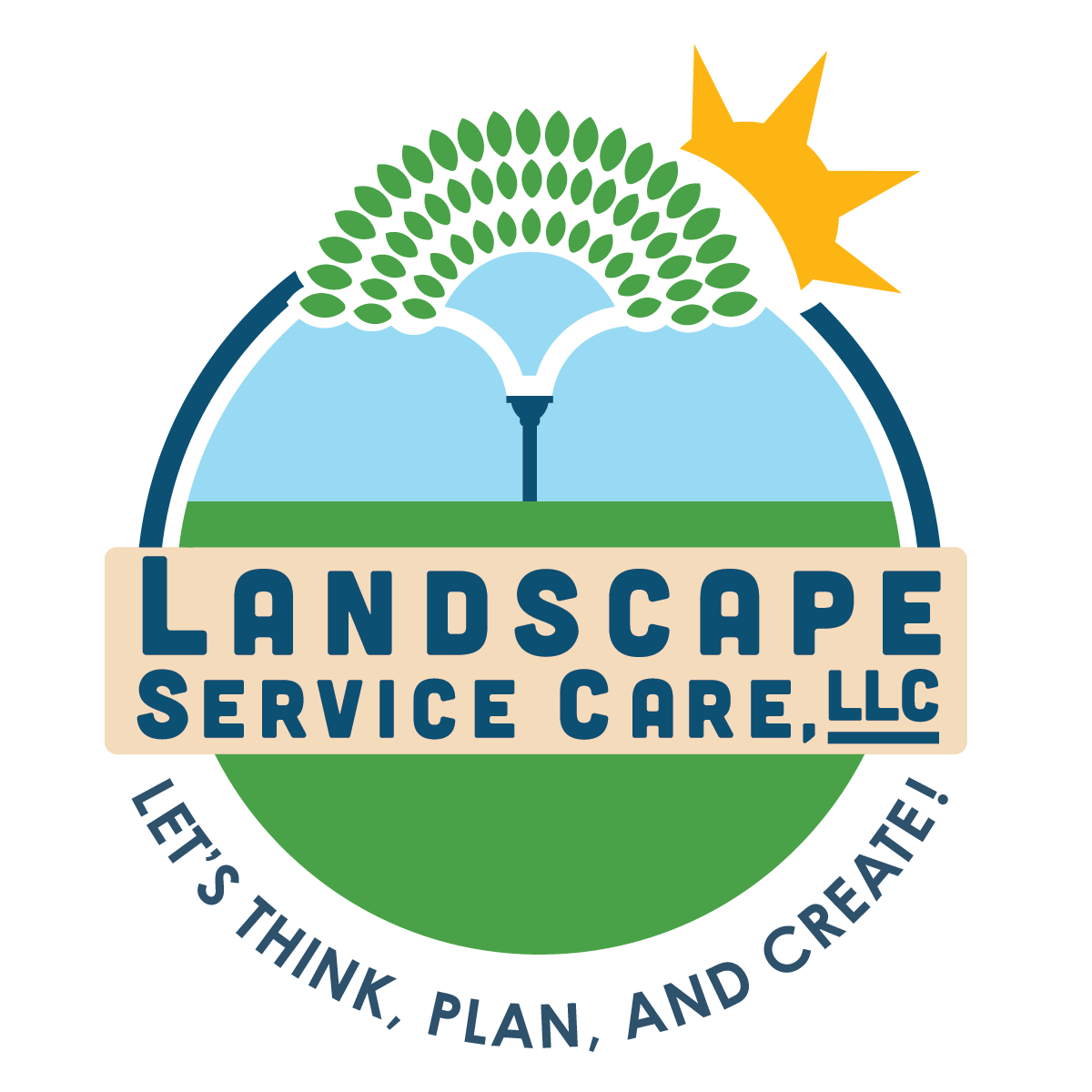 Landscape Service Care Logo
