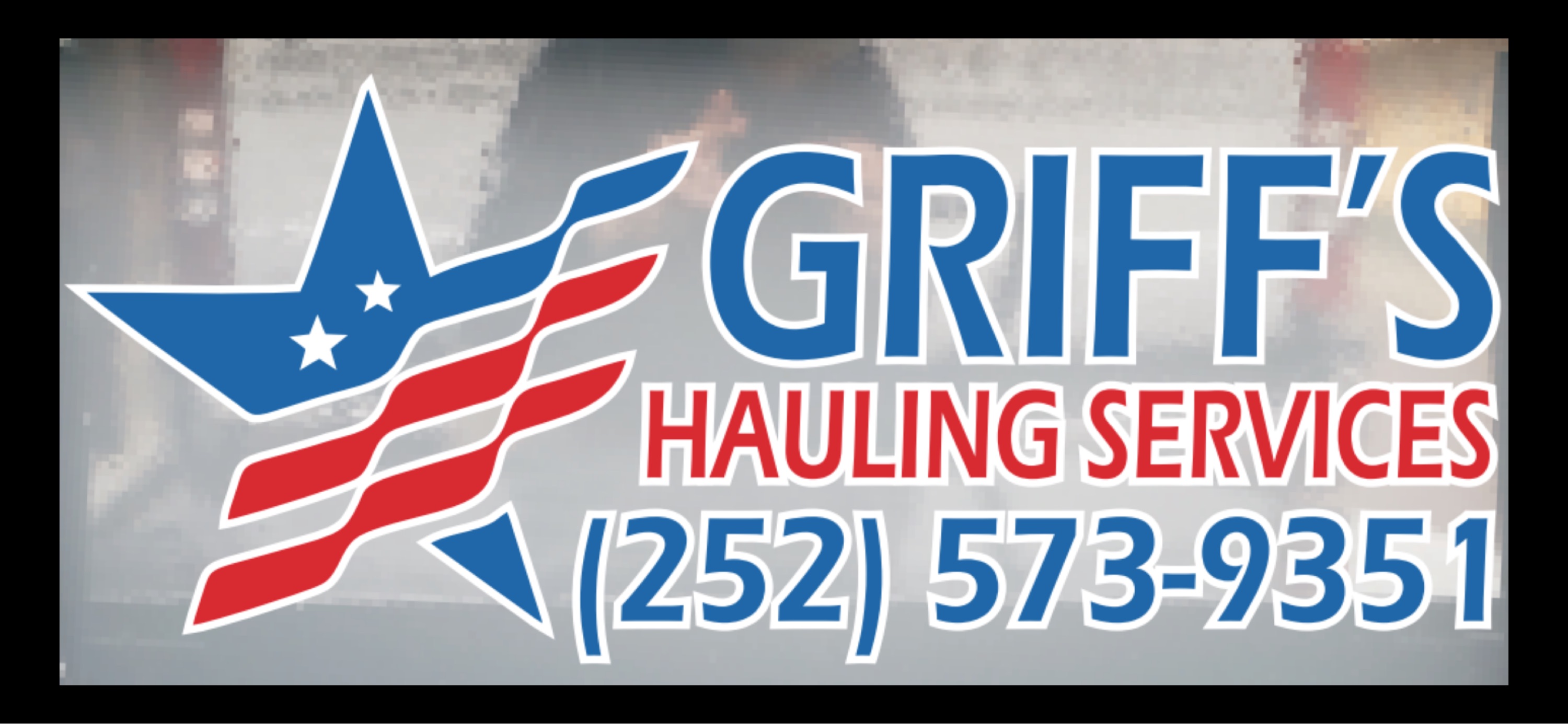 Griff's Hauling Services Logo