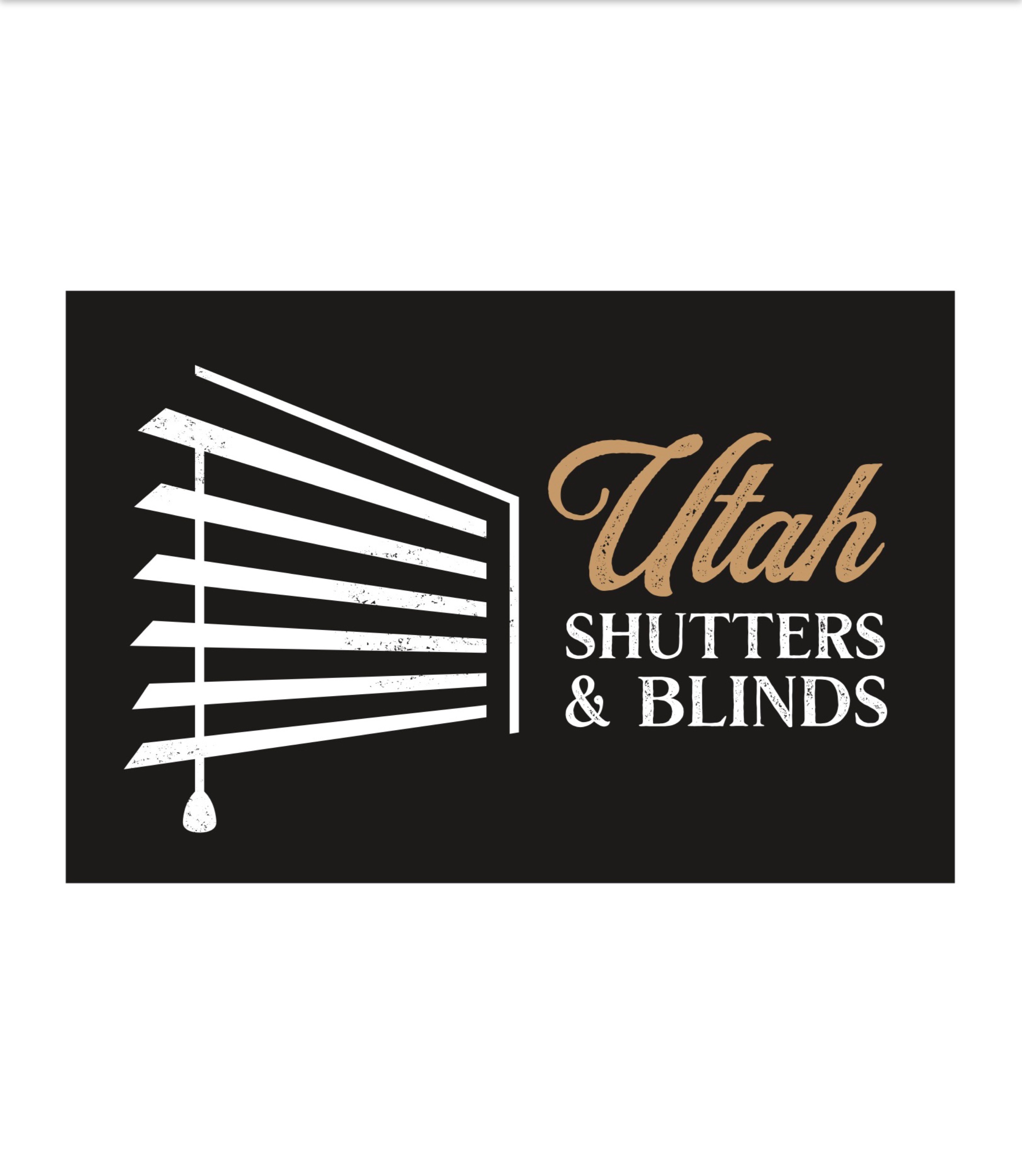 Utah Shutter and Blinds Logo