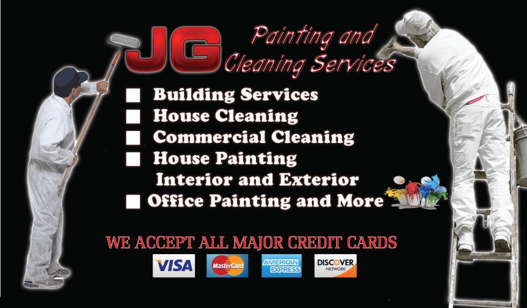 JG Painting & Cleaning Services Logo