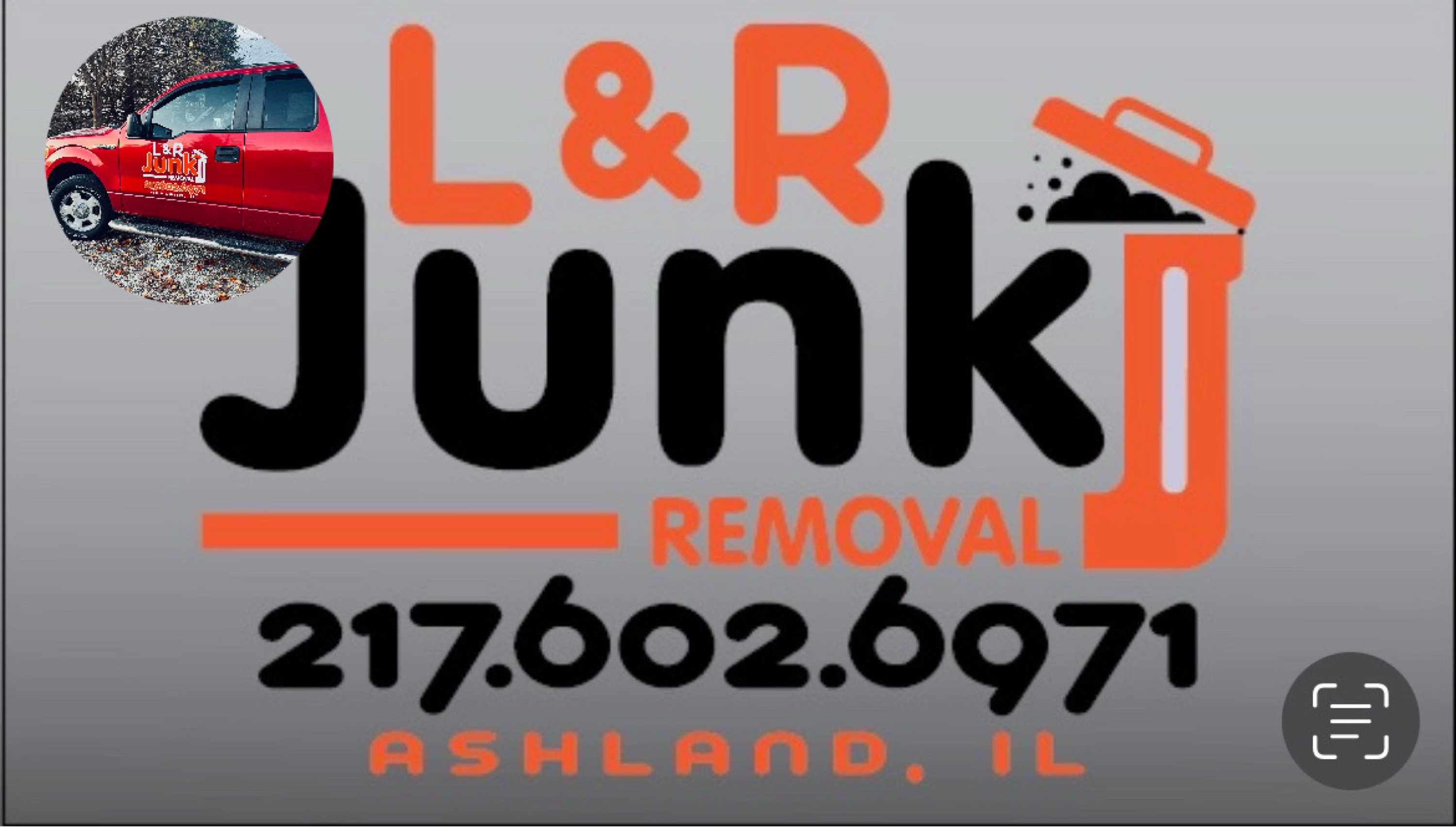L&R Junk Removal Logo