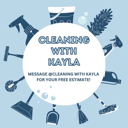 Cleaning With Kayla, LLC Logo