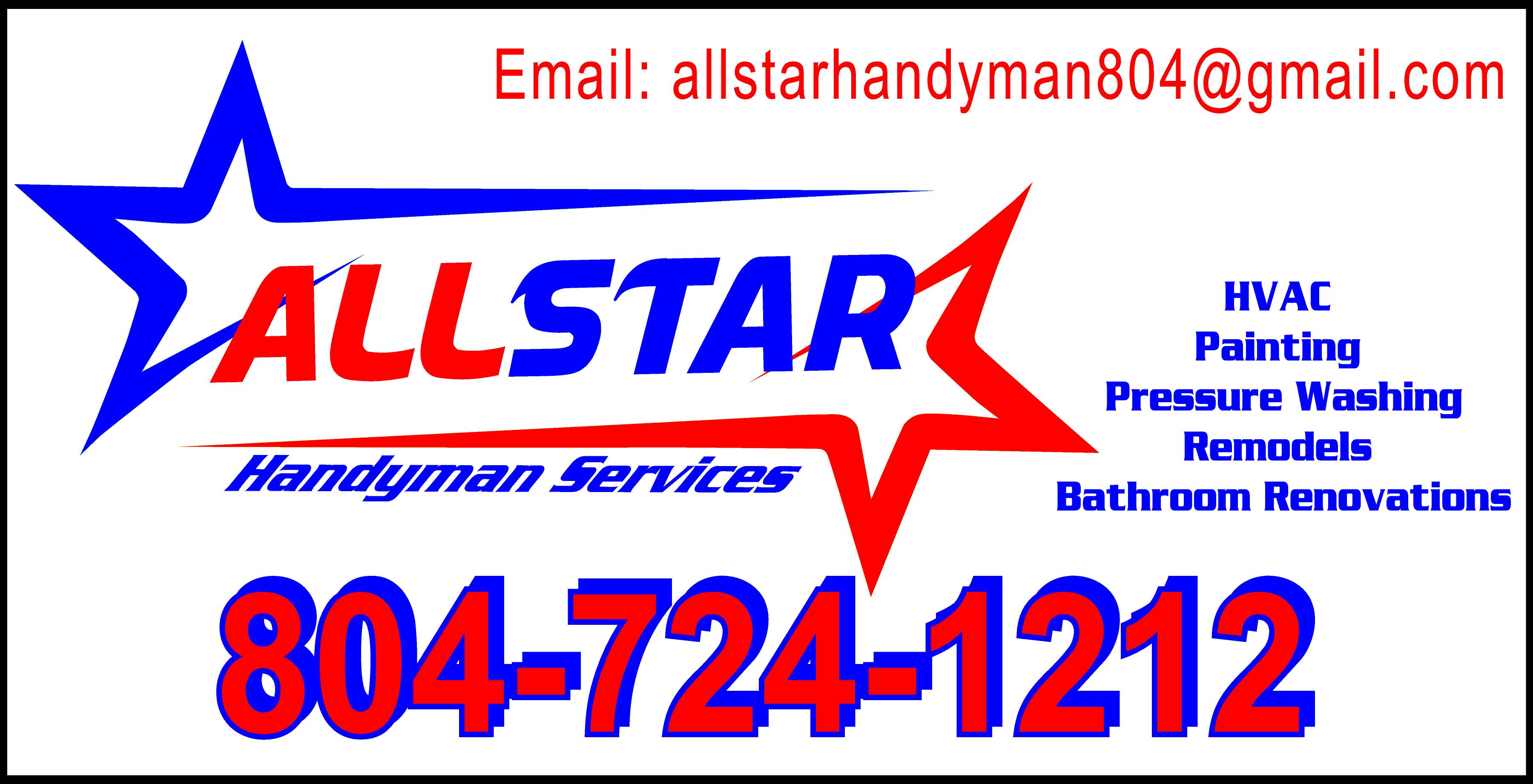 All Star Handyman Services, LLC Logo