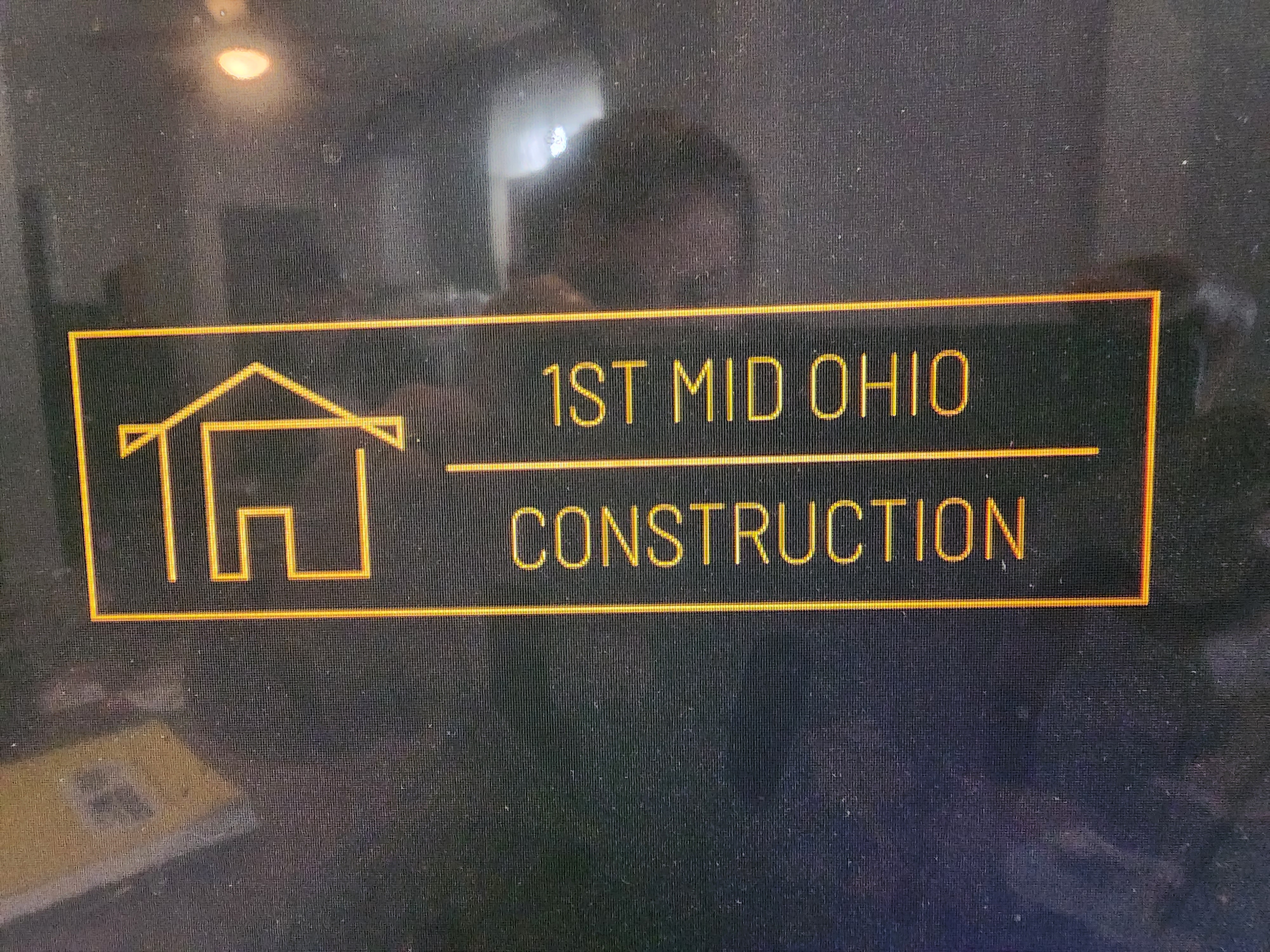 1st Mid Ohio Construction Logo