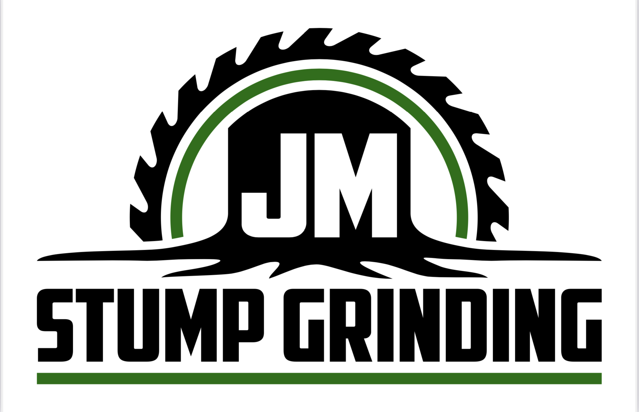 JM Stump And Landscape Logo