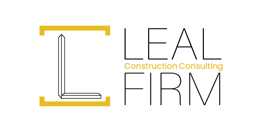 Leal Construction Consulting Firm Logo