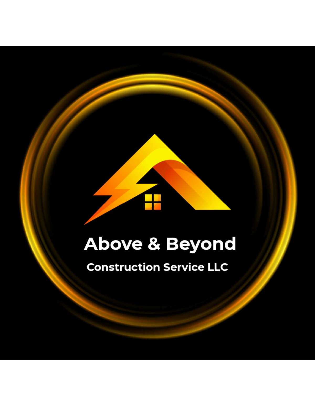 Above & Beyond Construction Service Logo