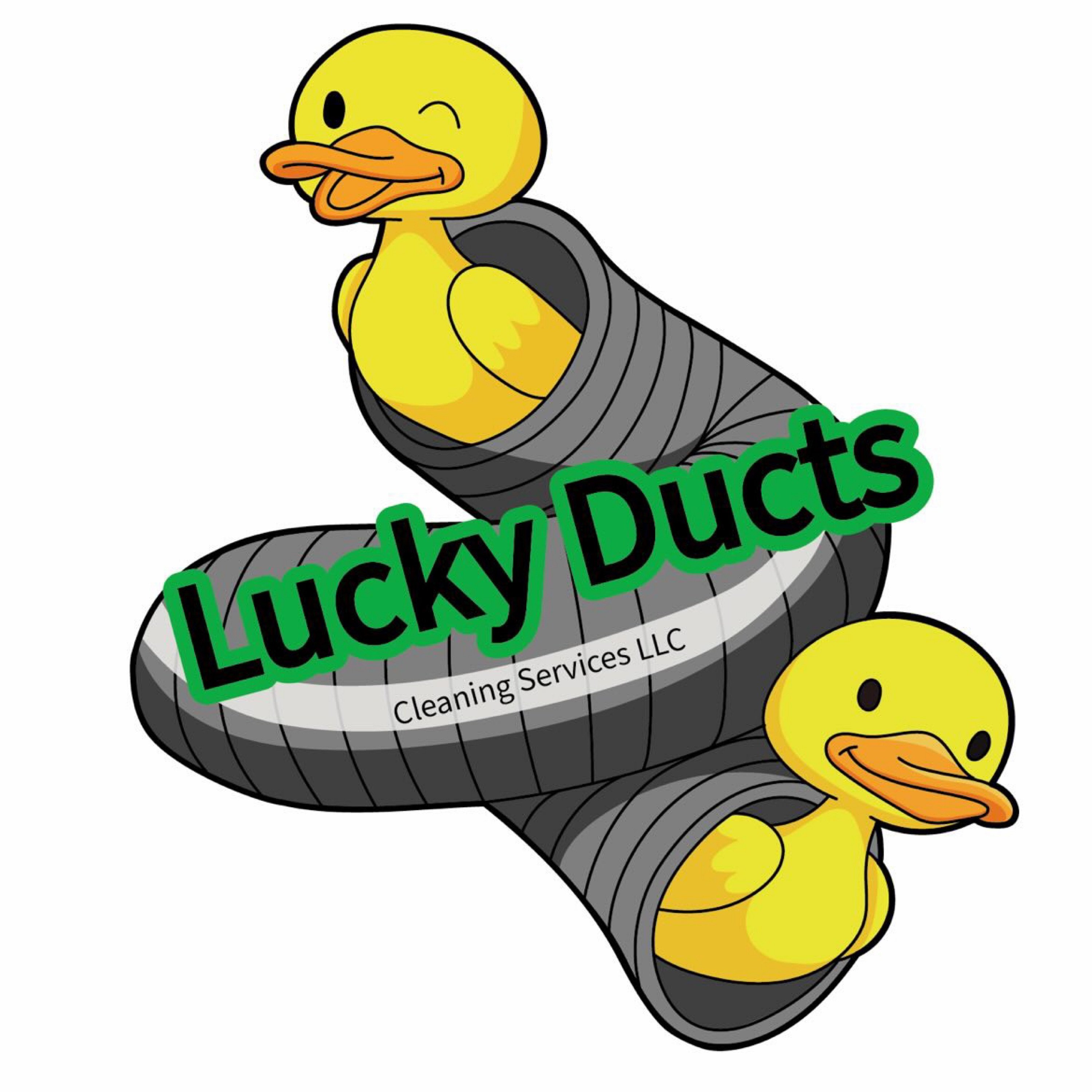 Lucky Ducts Cleaning Services Logo