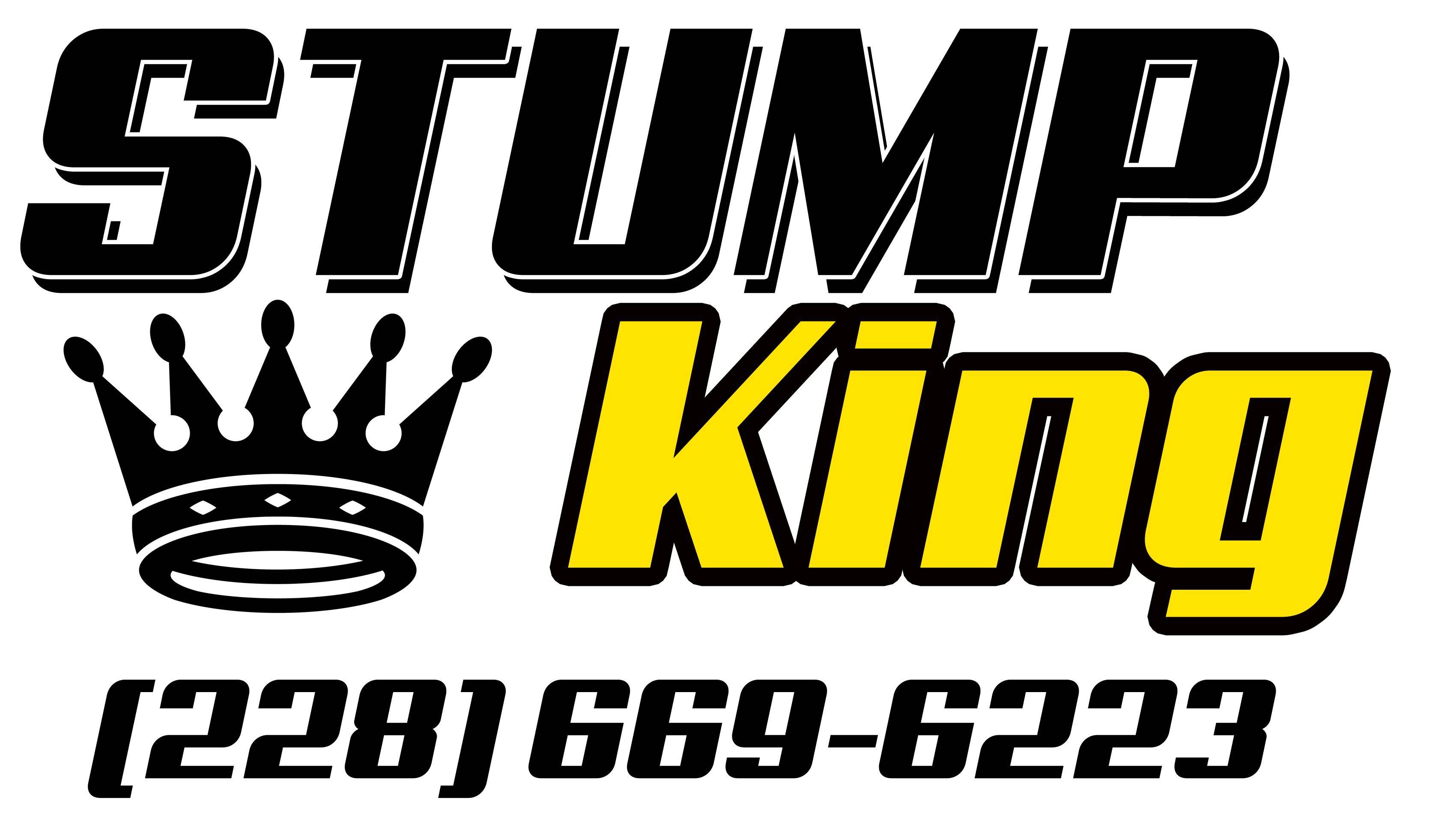 Stump King Stump Grinding Logo