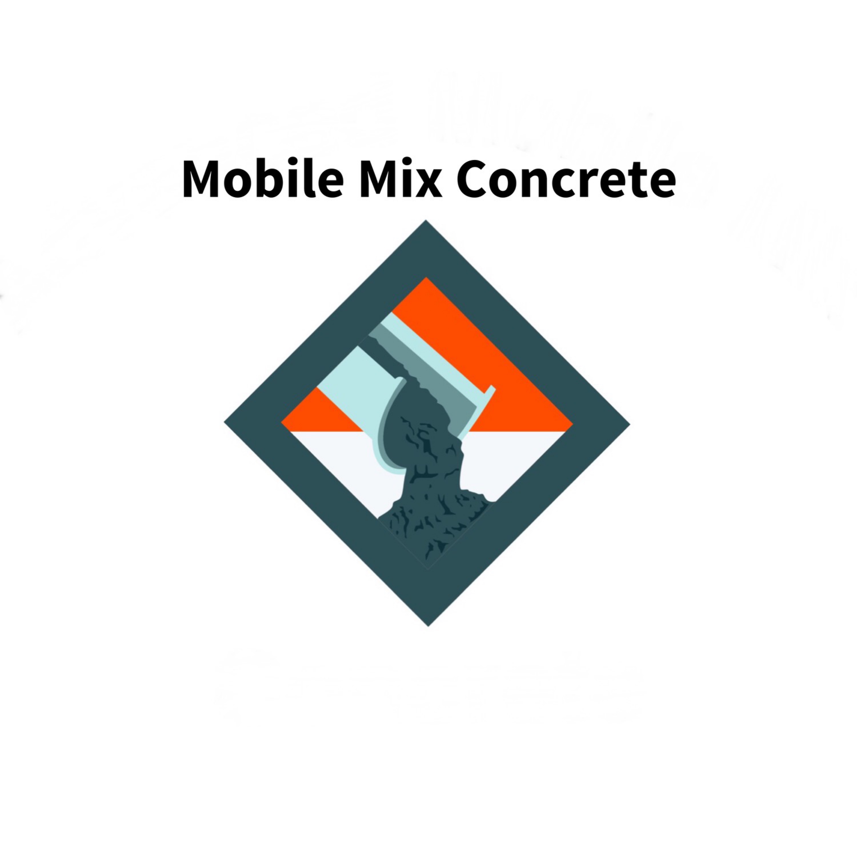 Mobile Mix Concrete Logo