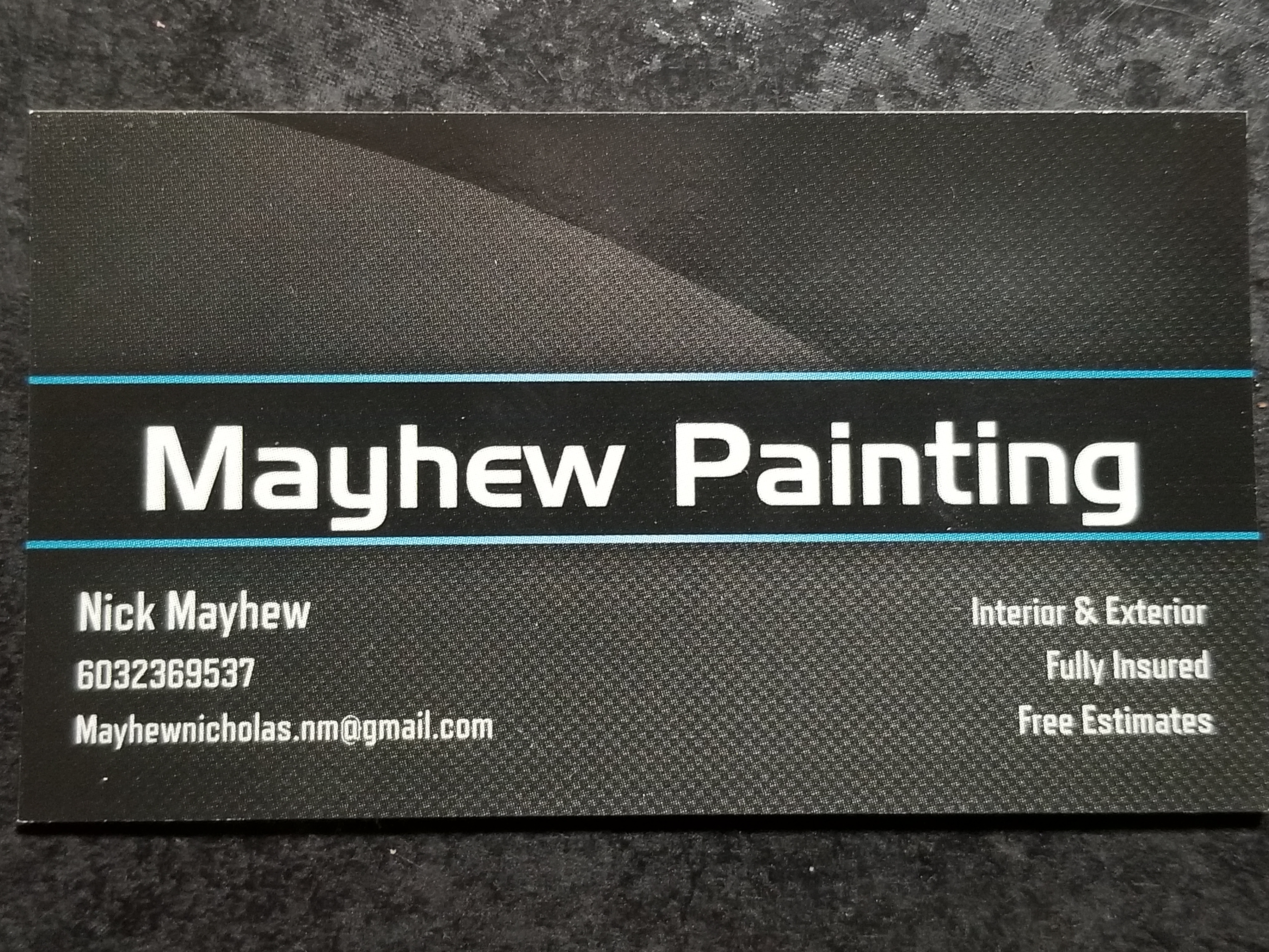 Mayhew Painting Logo