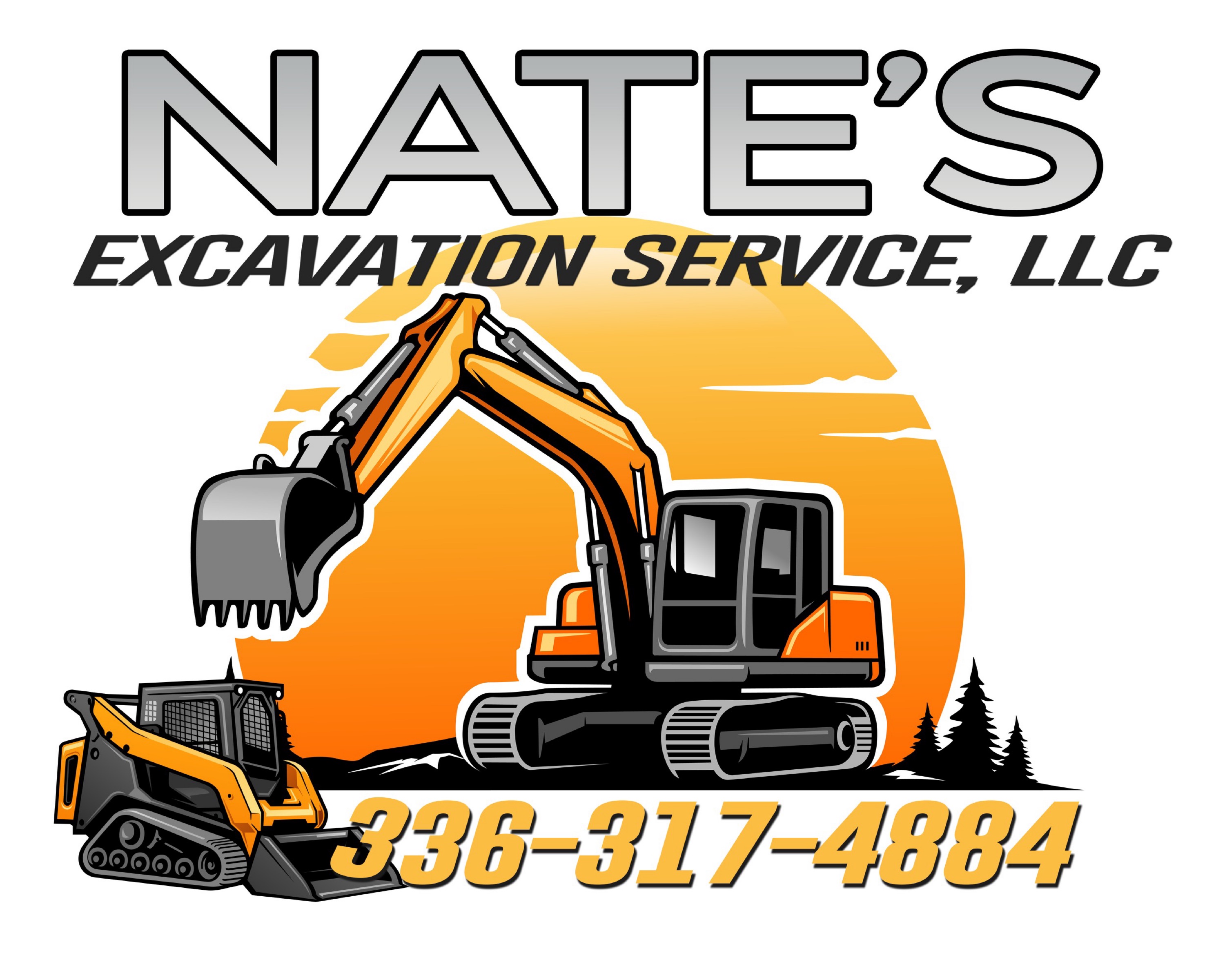 Nate's Excavation Service, LLC Logo