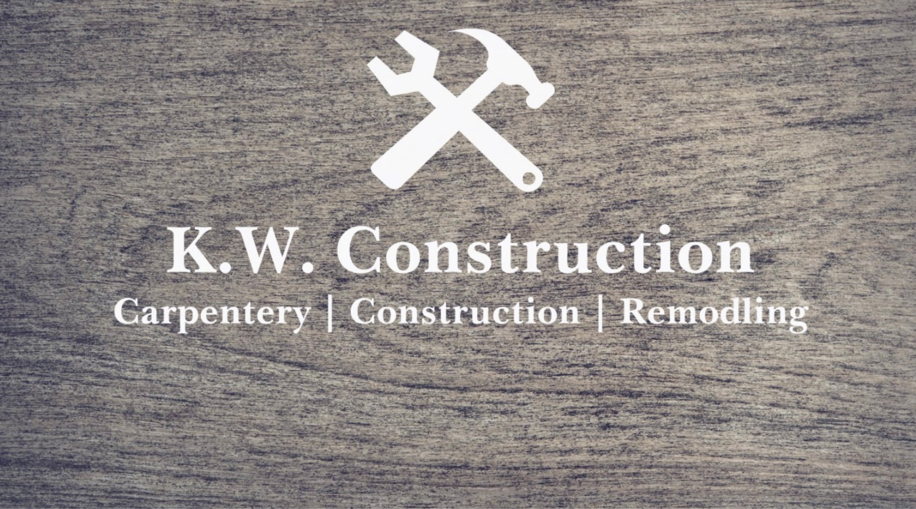 K.W. Construction Logo