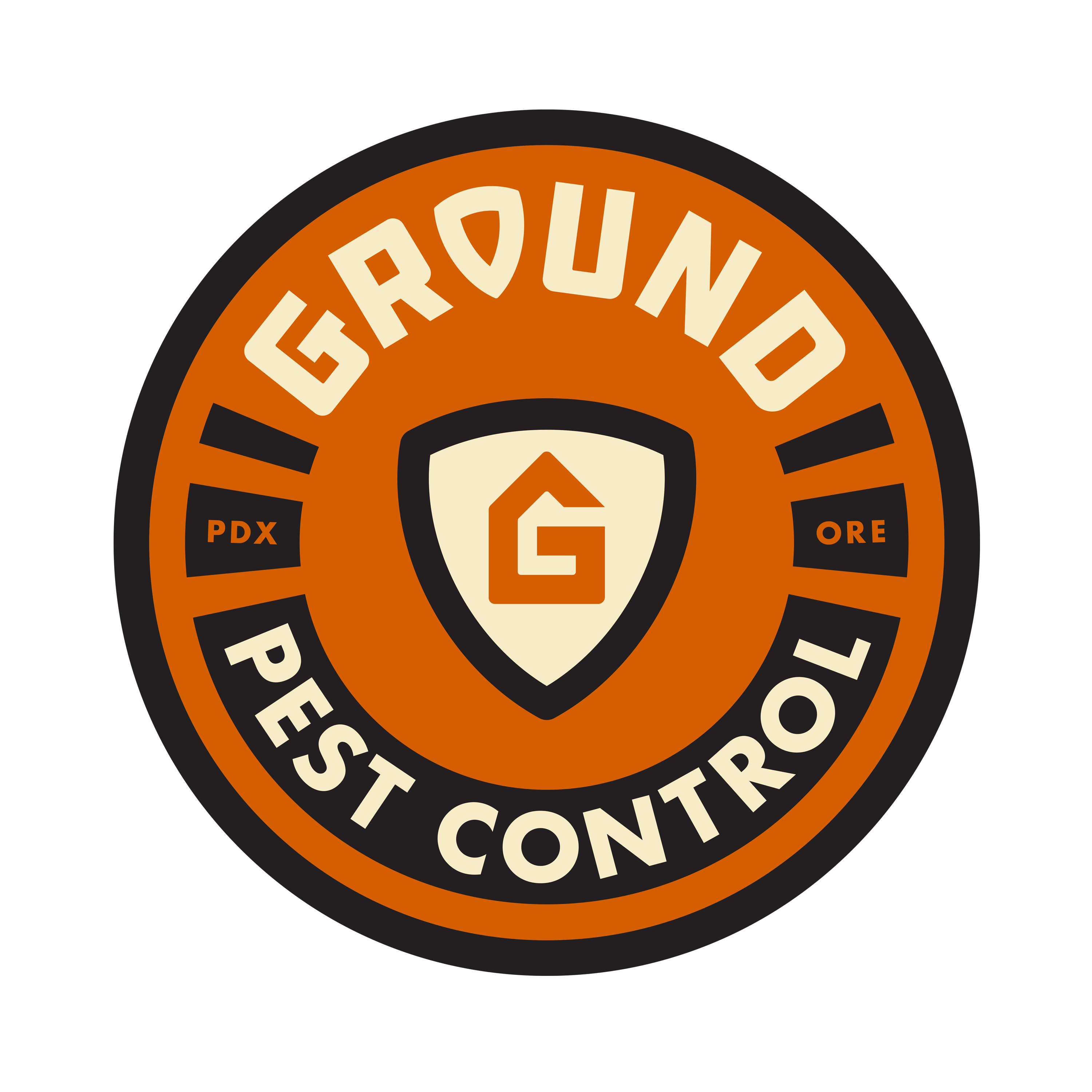 Ground Pest Control LLC Logo