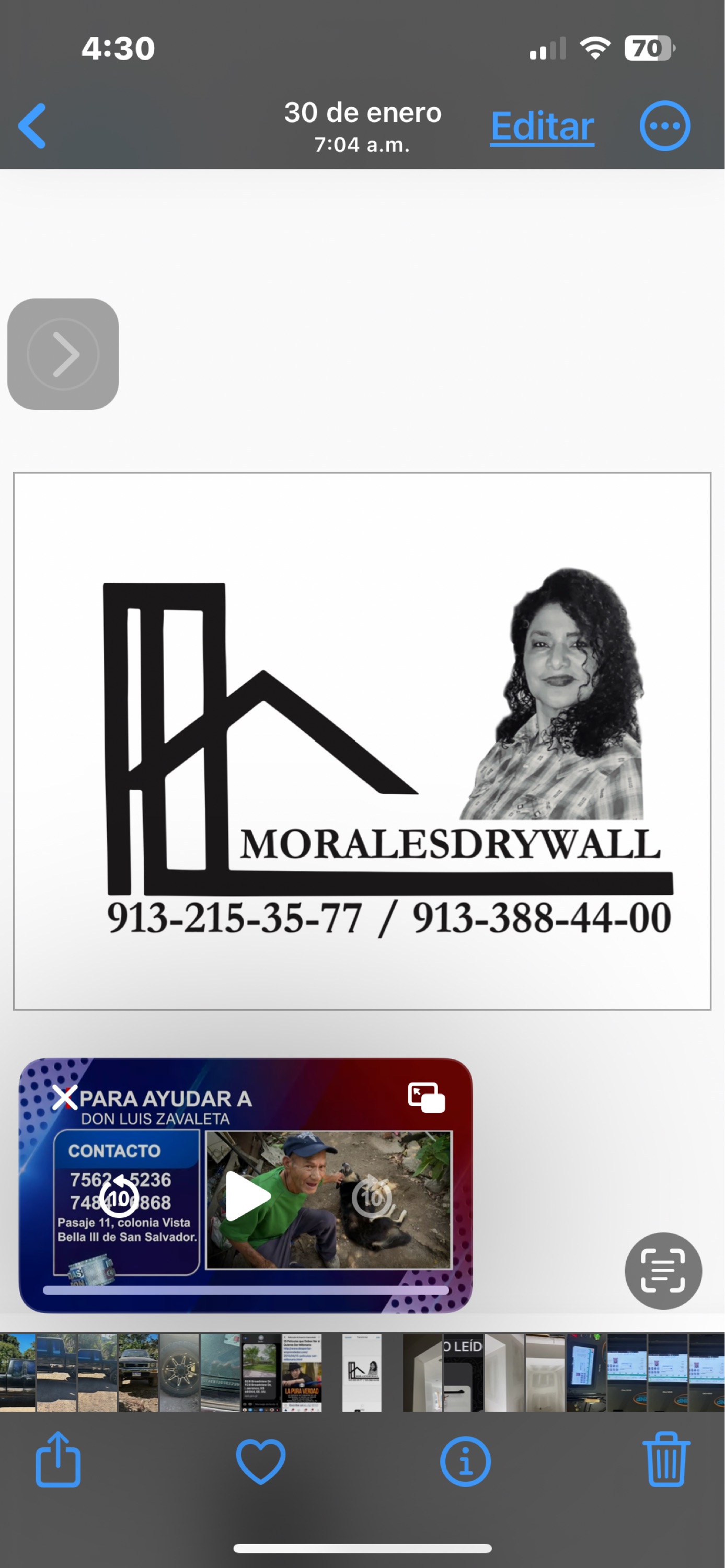 MoralesDrywall Logo