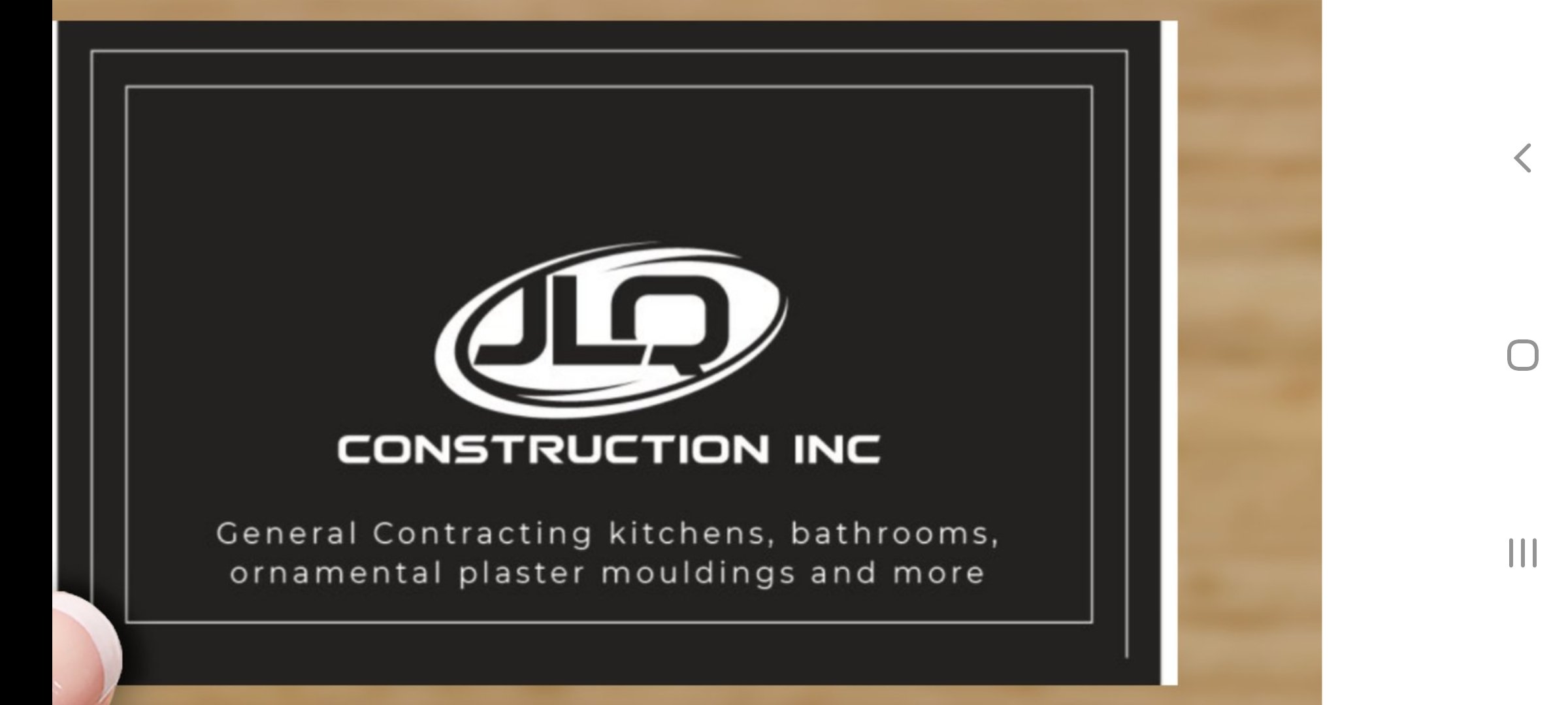 JLQ Construction Logo