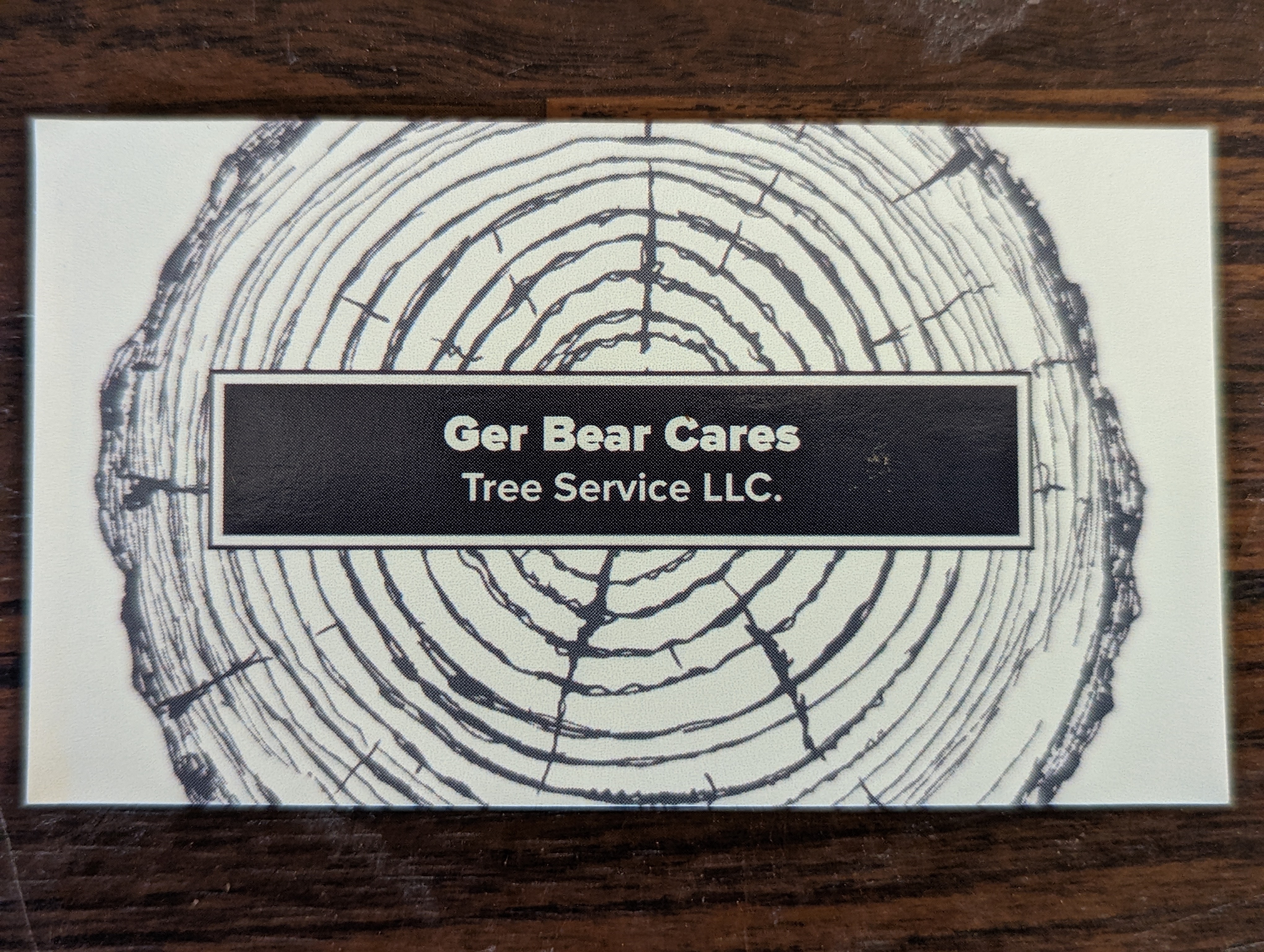 Ger Bear Cares Tree Service LLC Logo