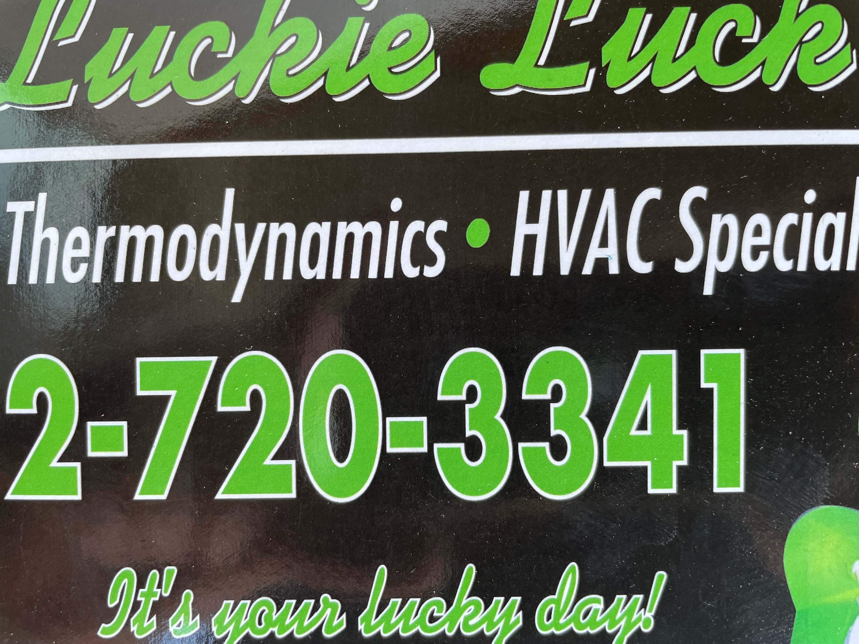 Luckie Lucks HVAC Logo