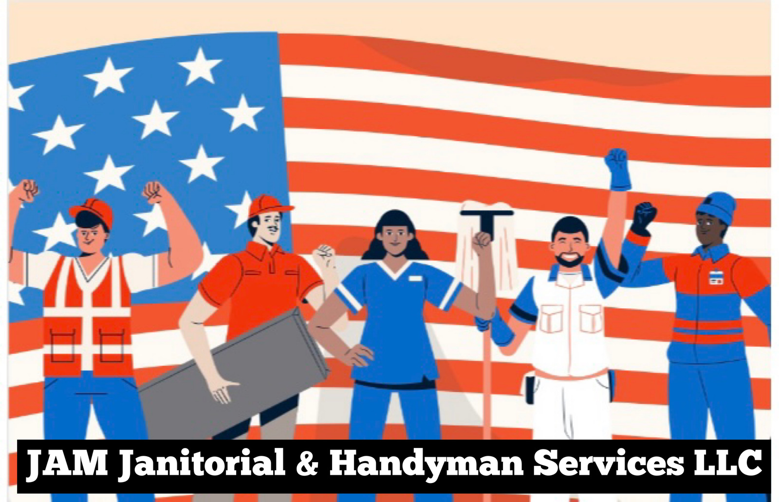 JAM JANITORIAL & HANDYMAN SERVICES LLC Logo