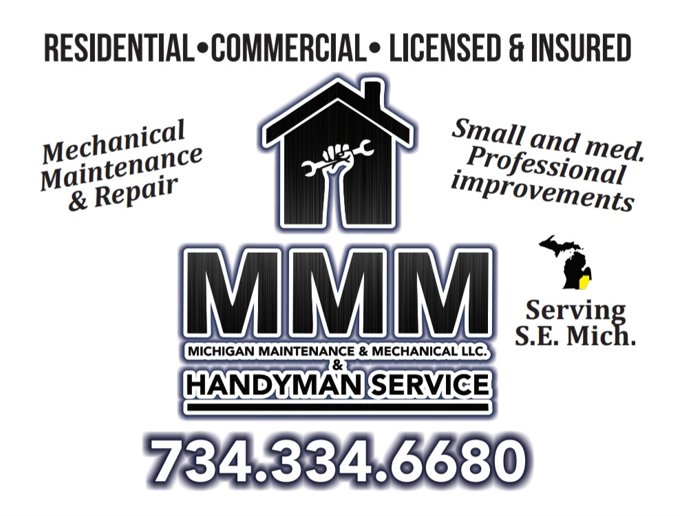 Michigan Maintenance and Mechanical LLC. Logo