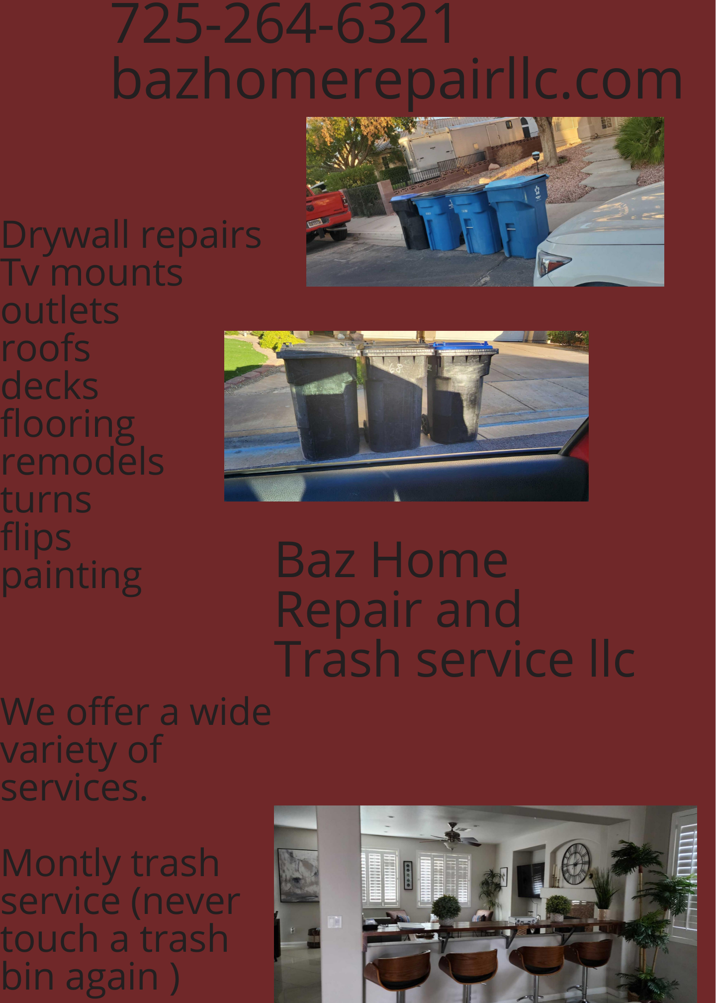 Baz Home Repair and Trash Service, LLC Logo
