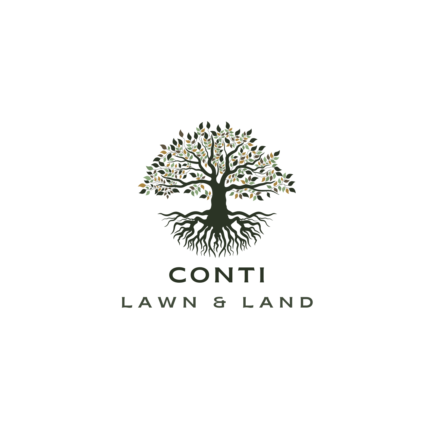 Conti Lawn and Land Logo