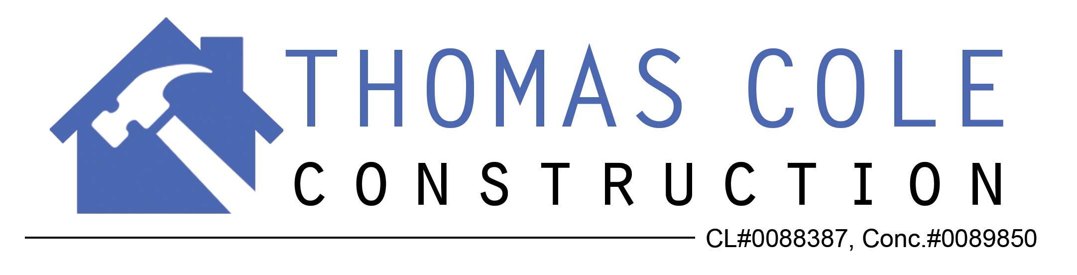 Thomas Cole Construction Logo