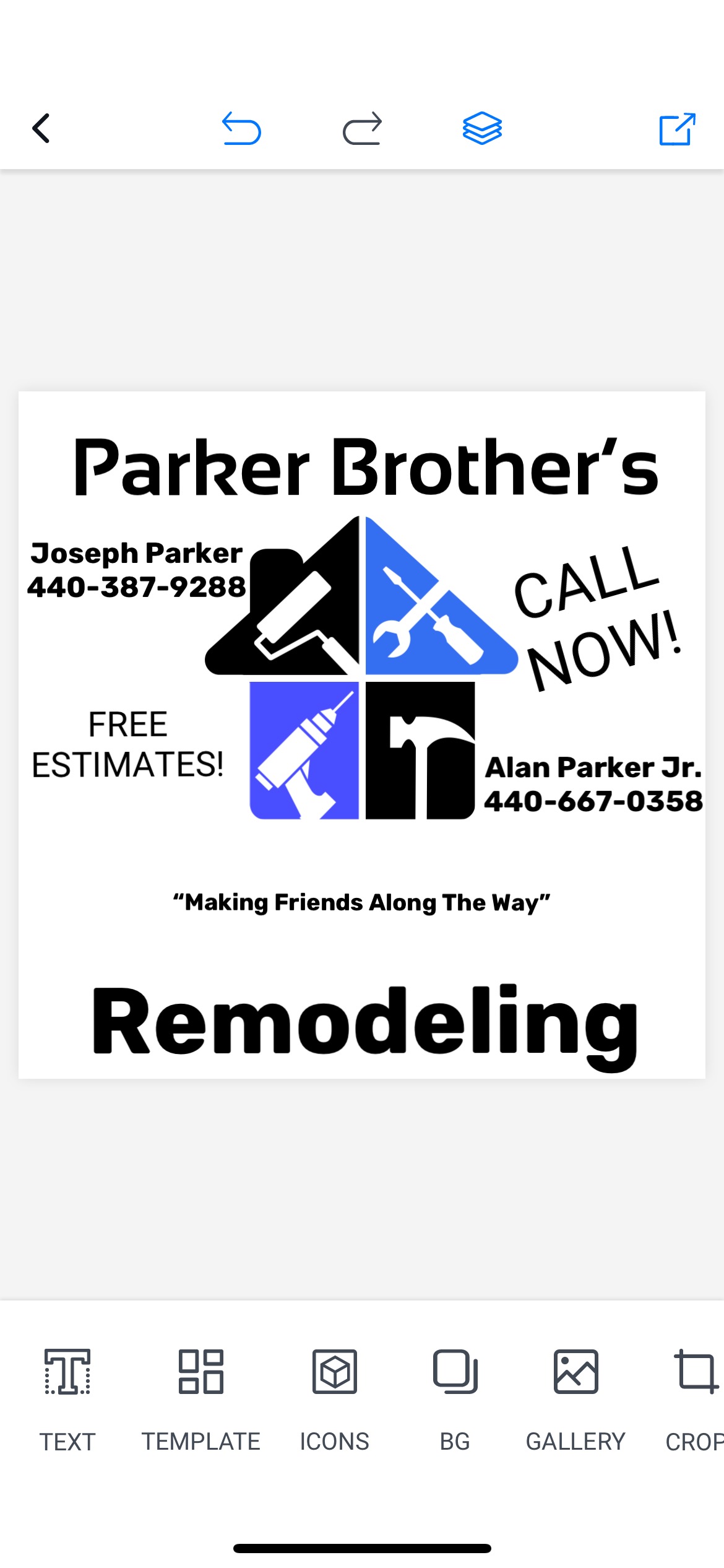 Parker Brothers Remodeling Logo