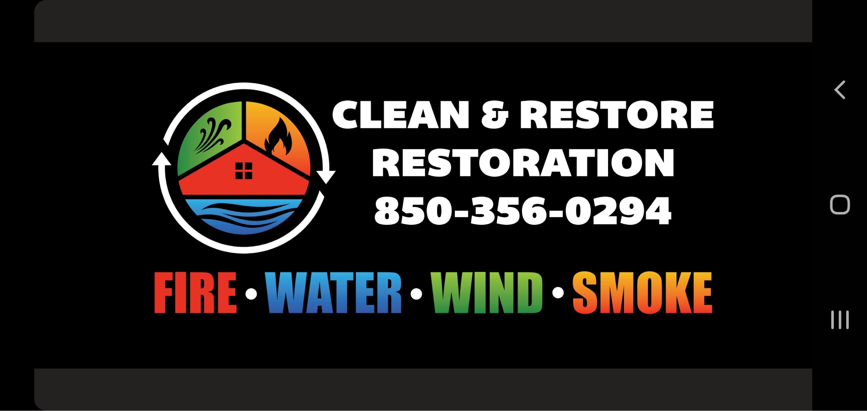 Clean and Restore Restoration, LLC Logo