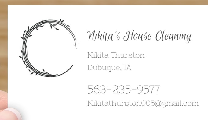 Nikita's House Cleaning Logo