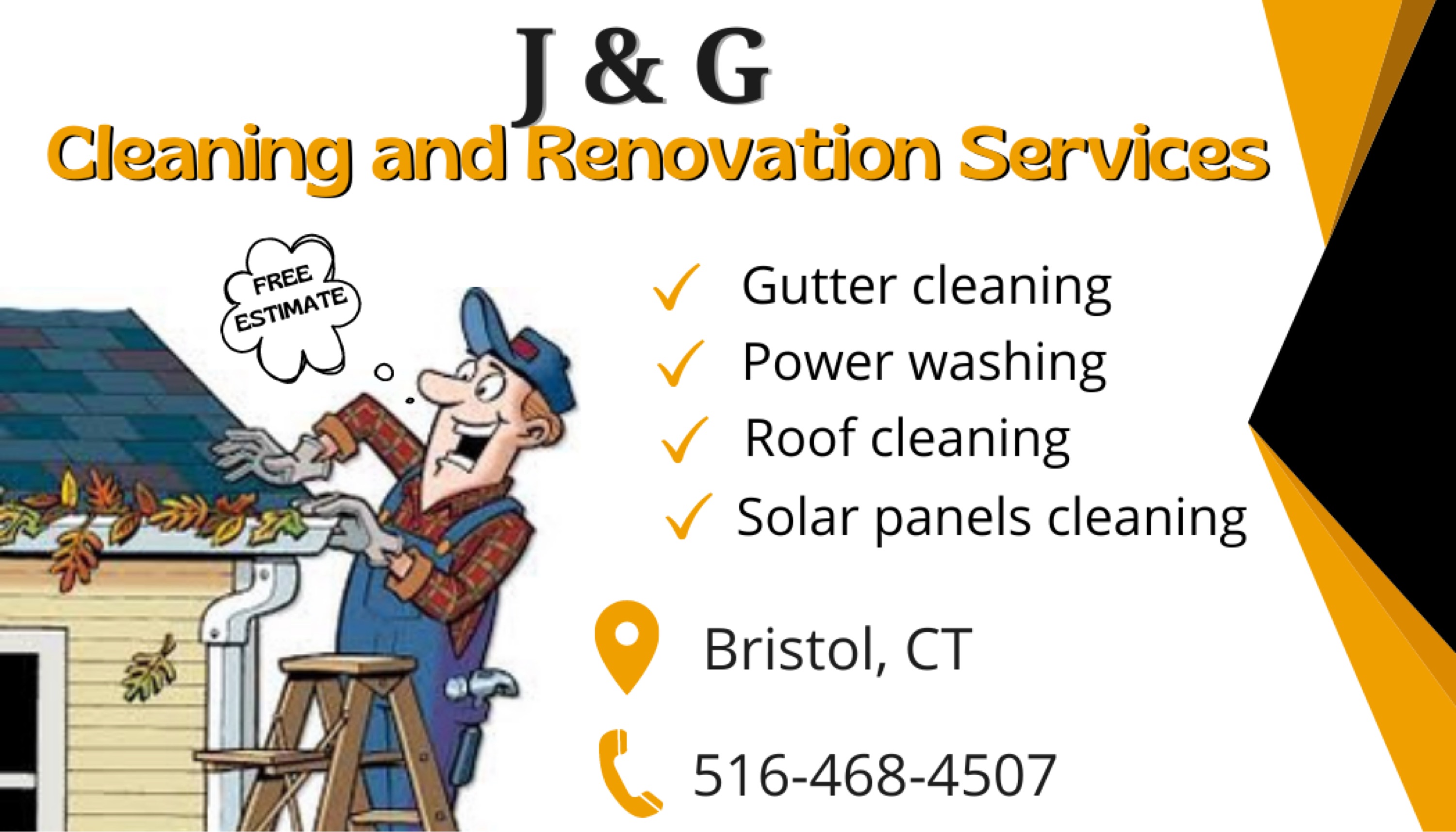 J & G Cleaning and Renovation Service Logo
