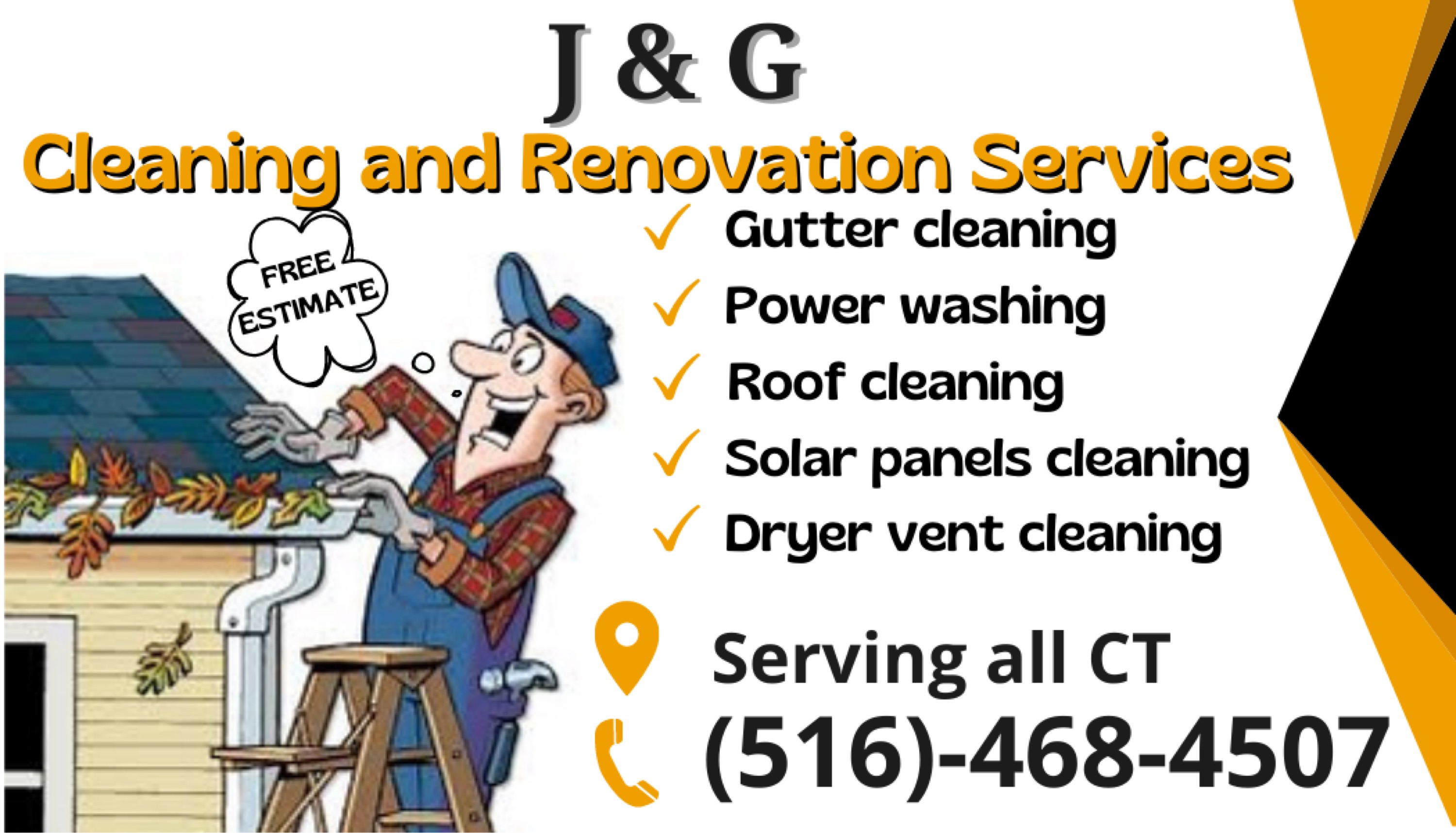 J & G Cleaning and Renovation Service Logo