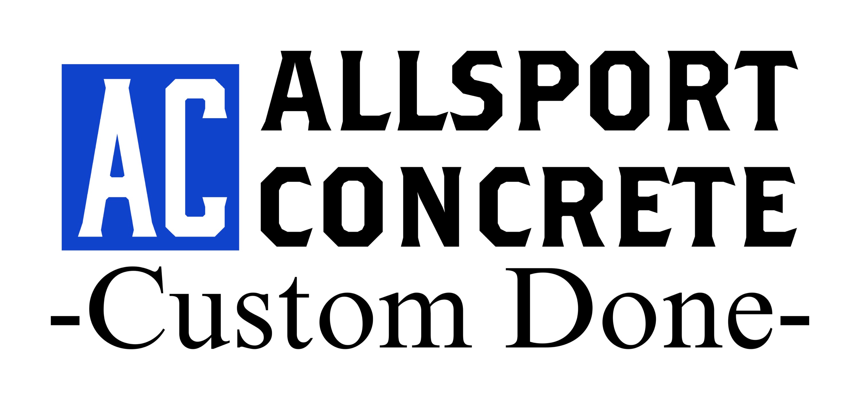 All Sport Concrete Logo