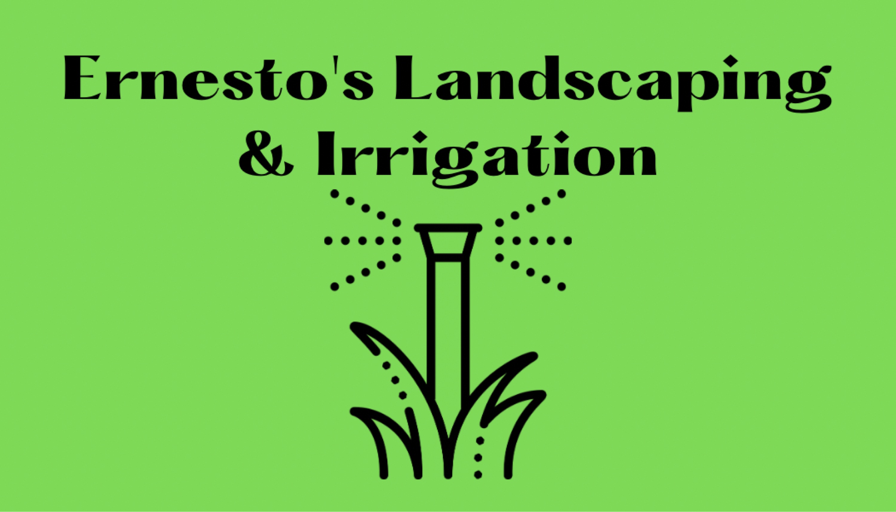 Ernestos Landscaping and Irrigation Logo