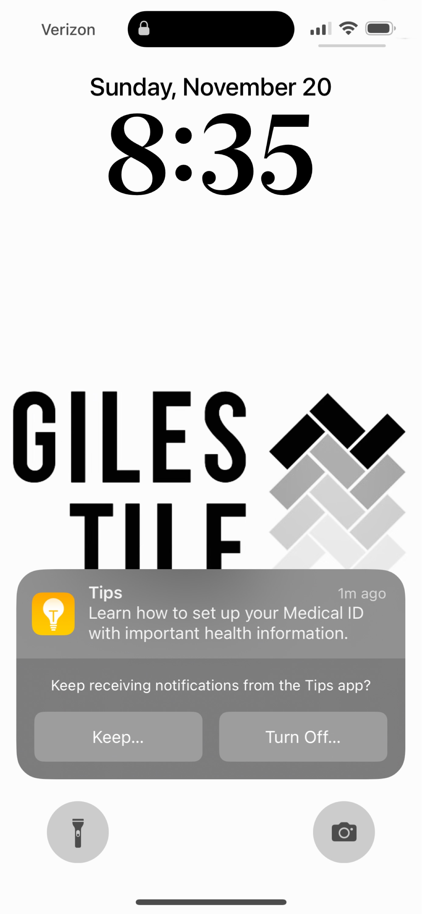 Giles Tile, LLC Logo