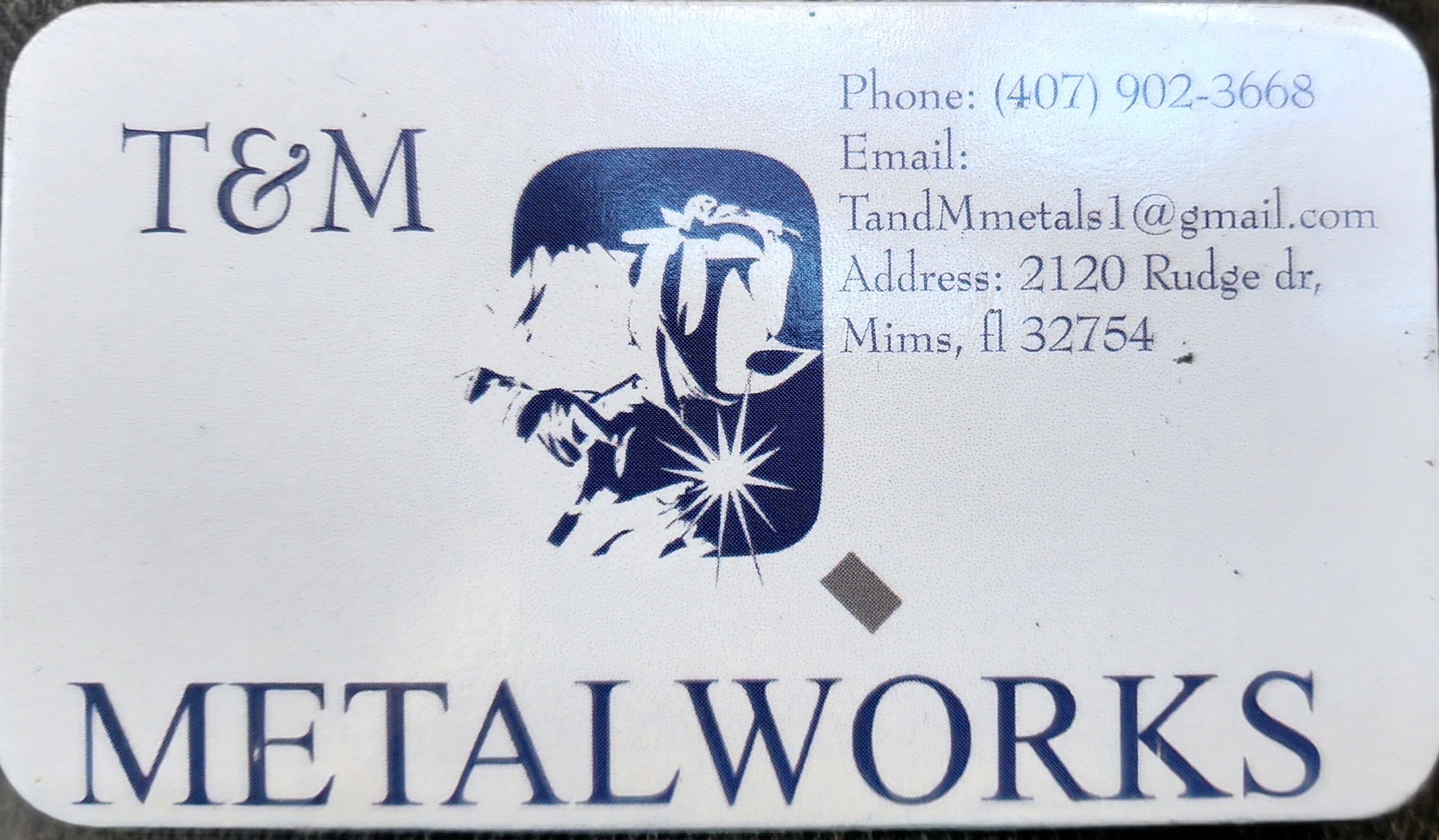 T & M Metalworks Logo