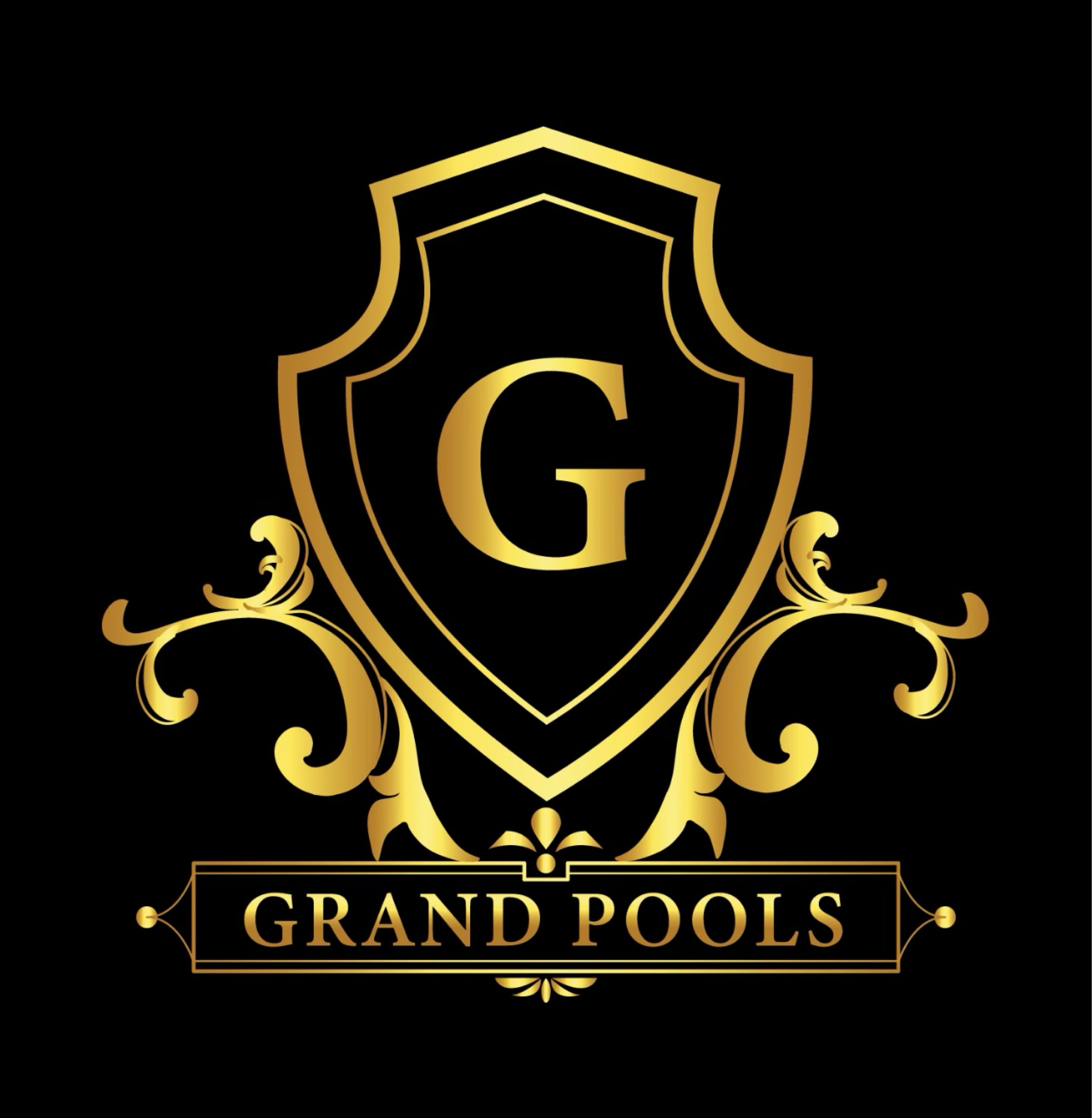 Grand Pools TX Logo