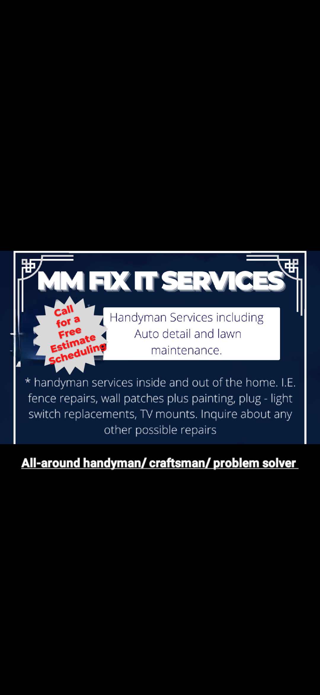 MM Fix it Services Logo