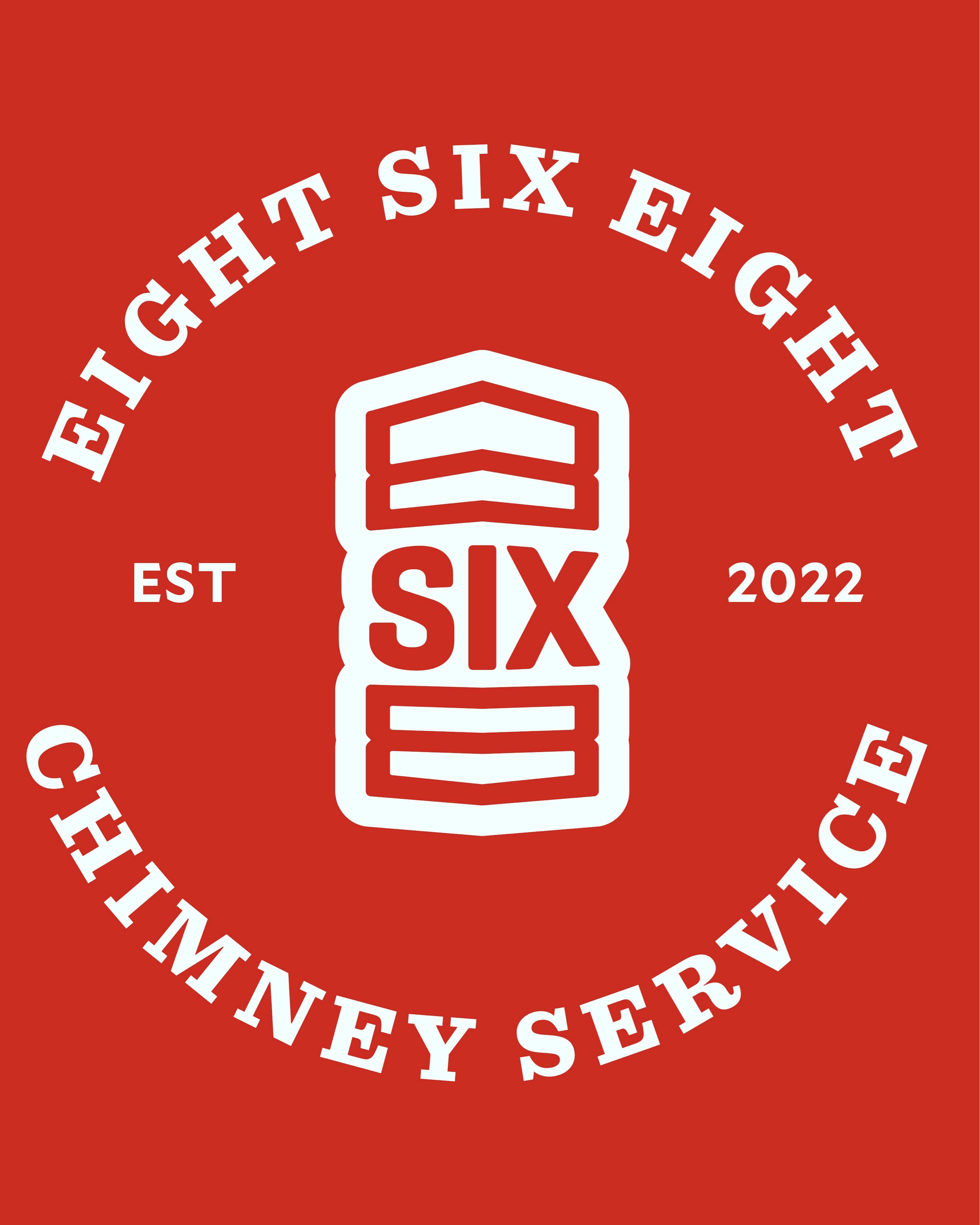 8SIX8 Chimney Service, LLC Logo