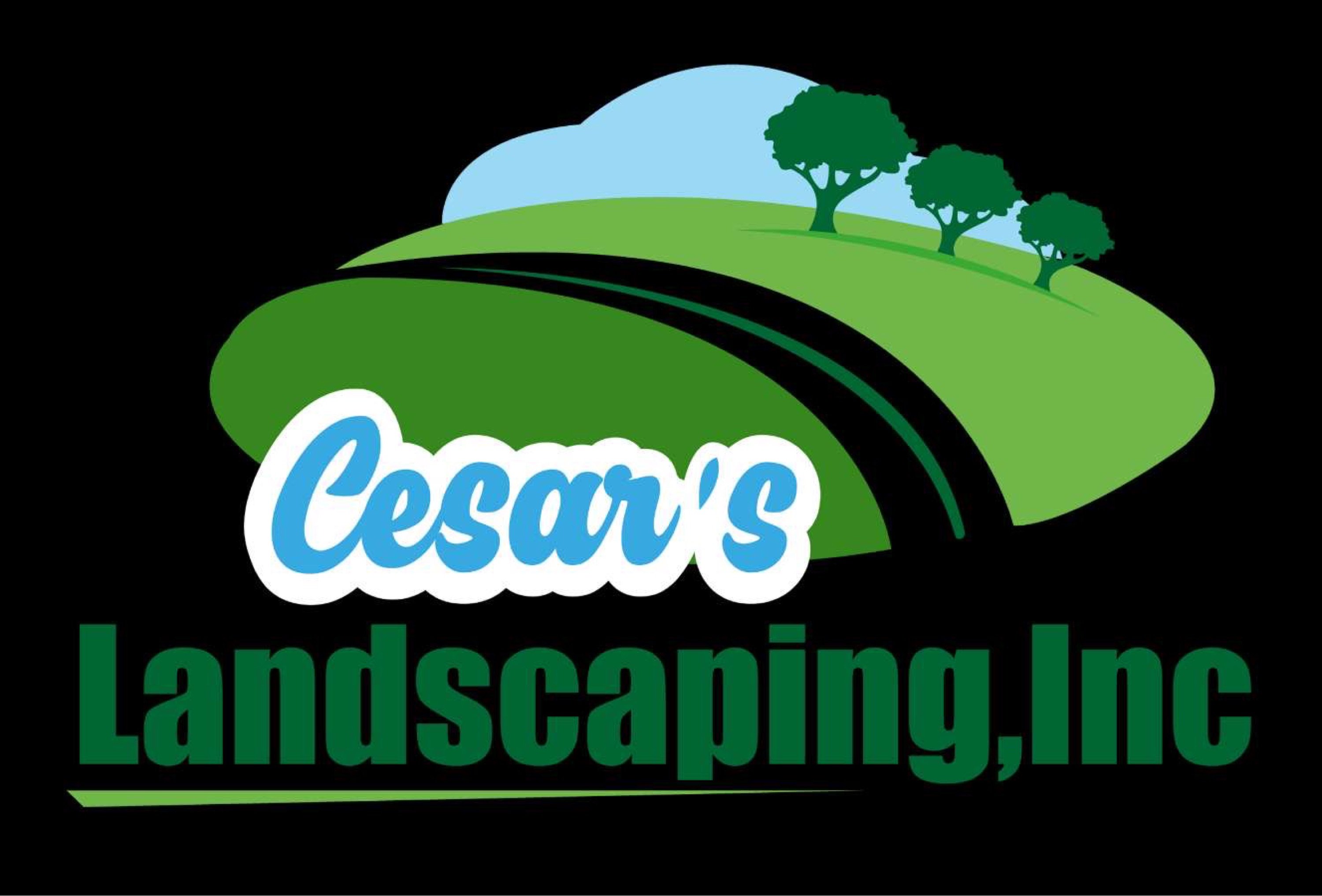 Cesar's Lawn & Landscaping Logo