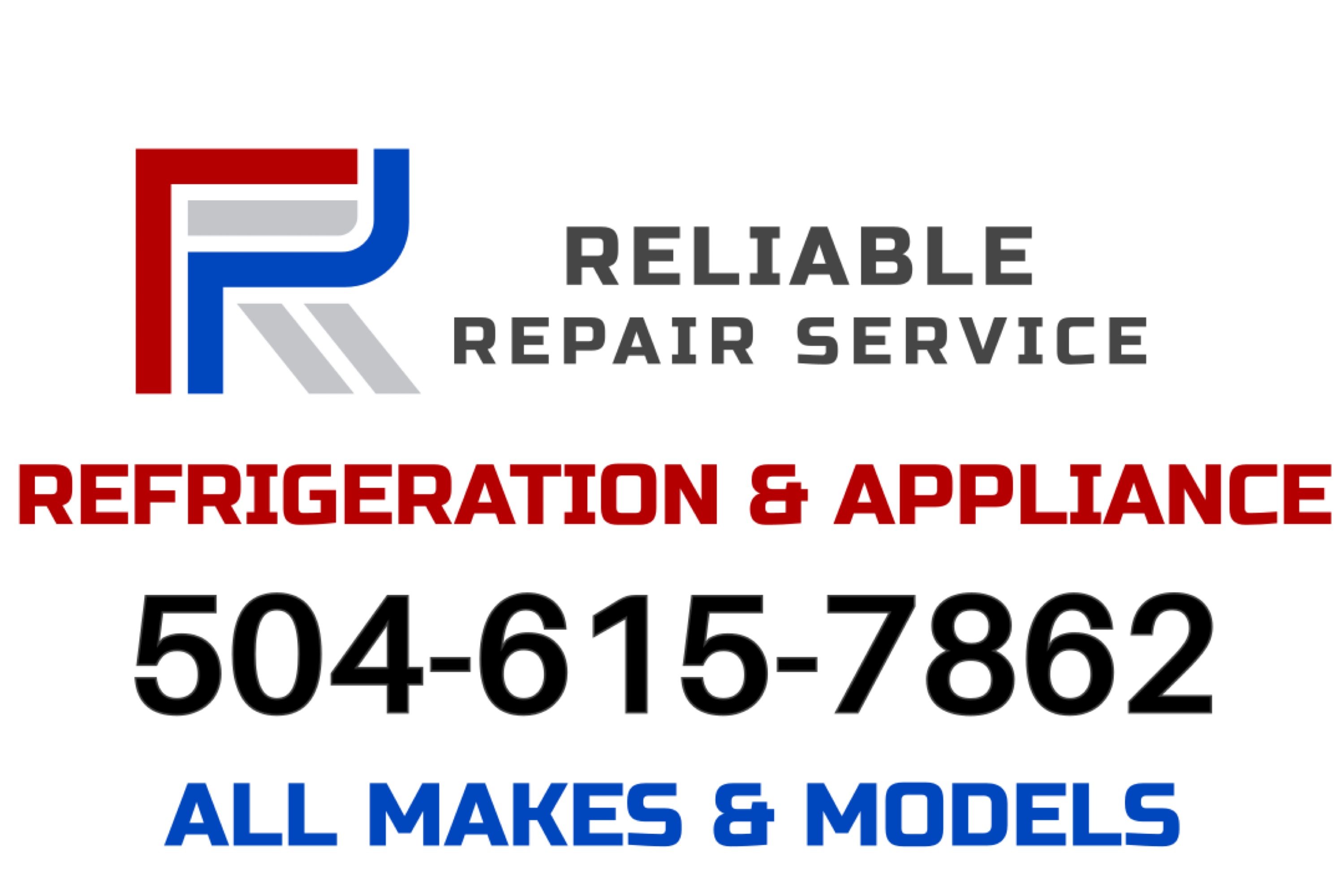 Reliable Repair Service Logo