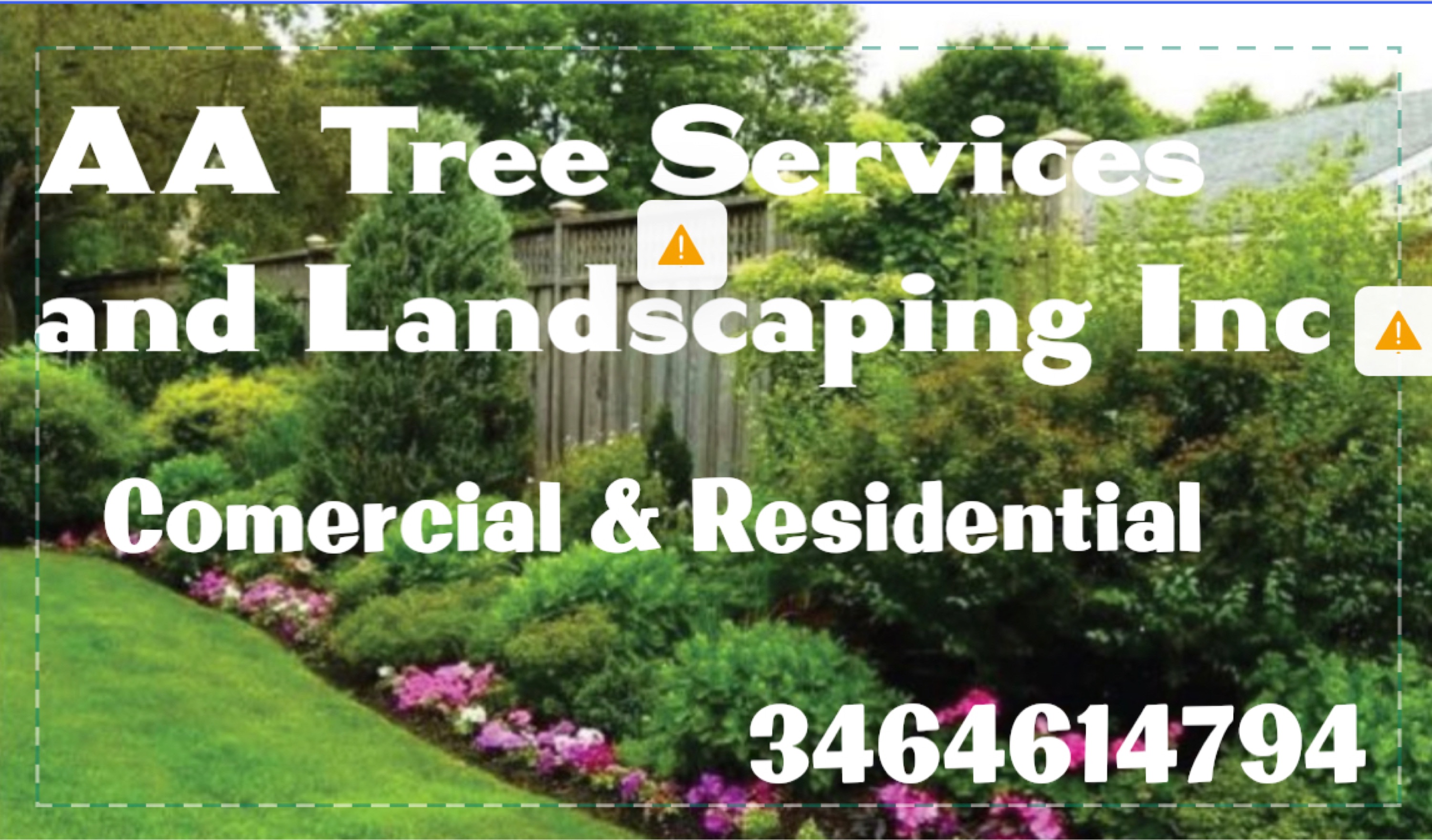 AA Tree Services and Landscaping, Inc. Logo