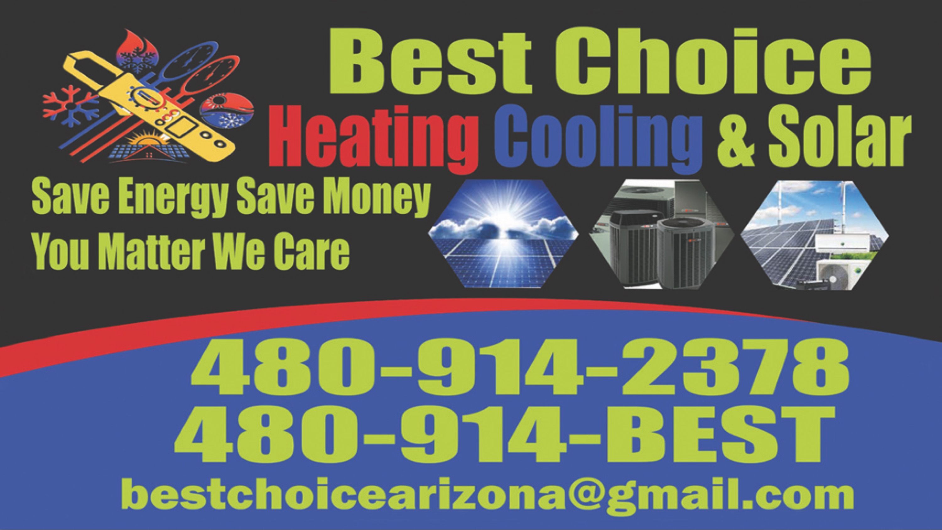 Best Choice Heating & Cooling & Solar Corp. Logo
