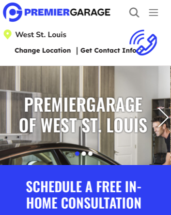 Tailored Living featuring Premier Garage of St. Louis Logo